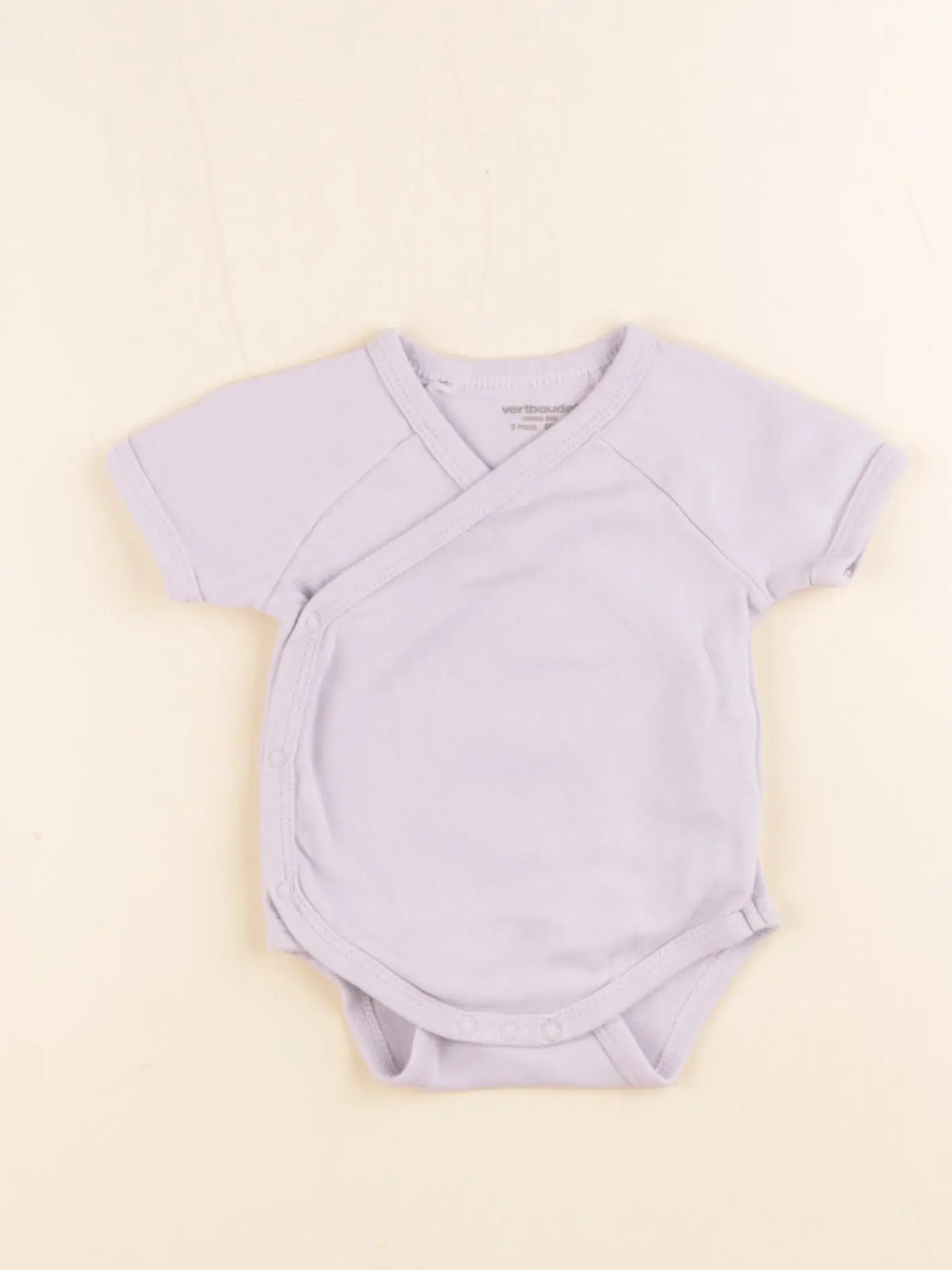 Vertbaudet - body violet - 3 mois