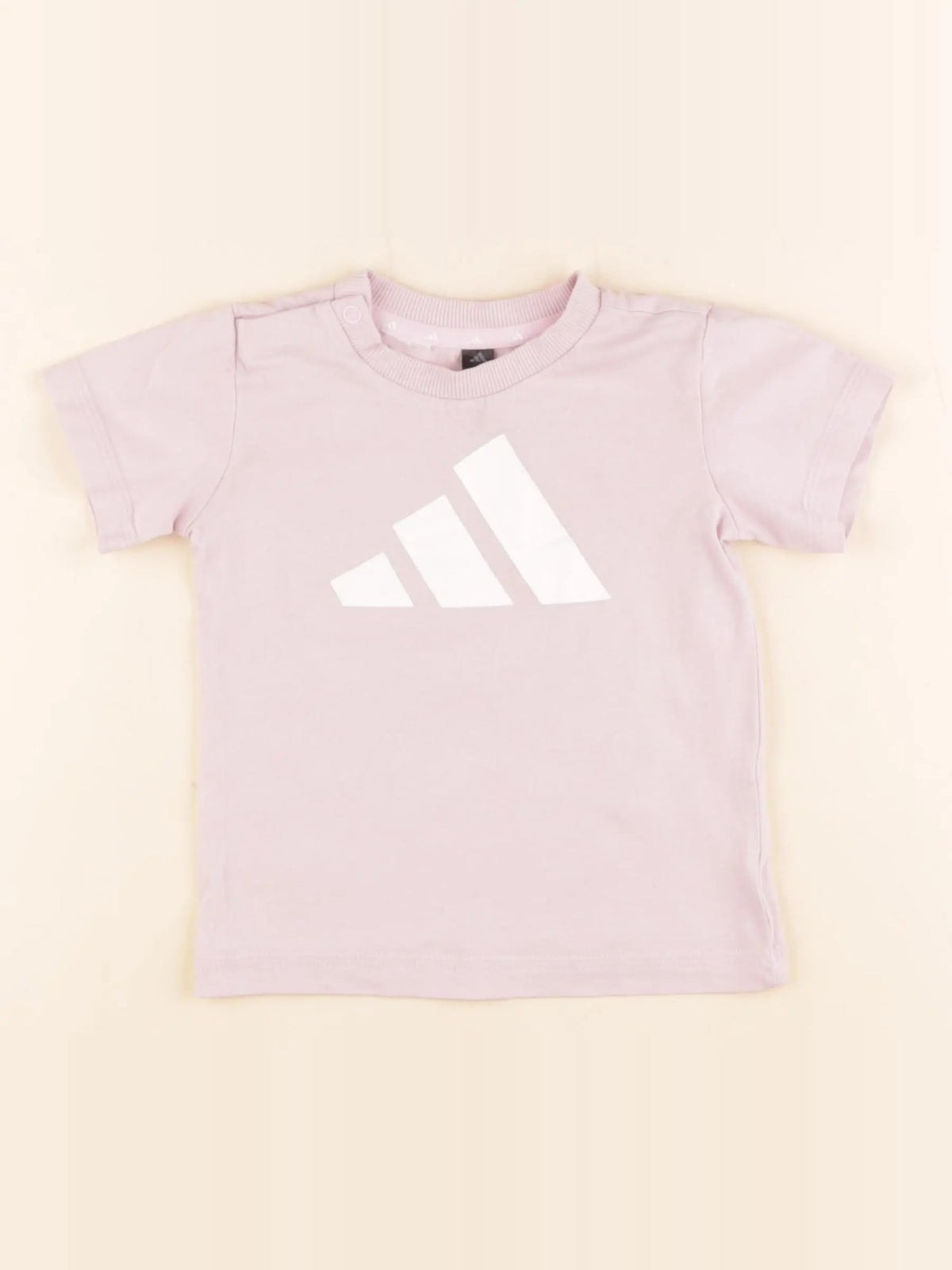 Adidas - tee-shirt rose - 9/12 mois