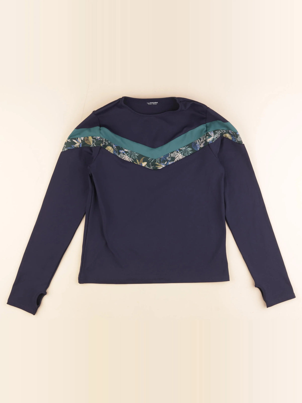 Vertbaudet - tee-shirt sport bleu - 12 ans