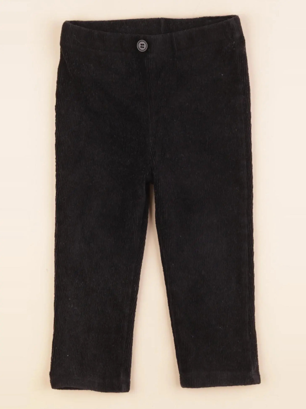 H&M - legging noir - 12/18 mois