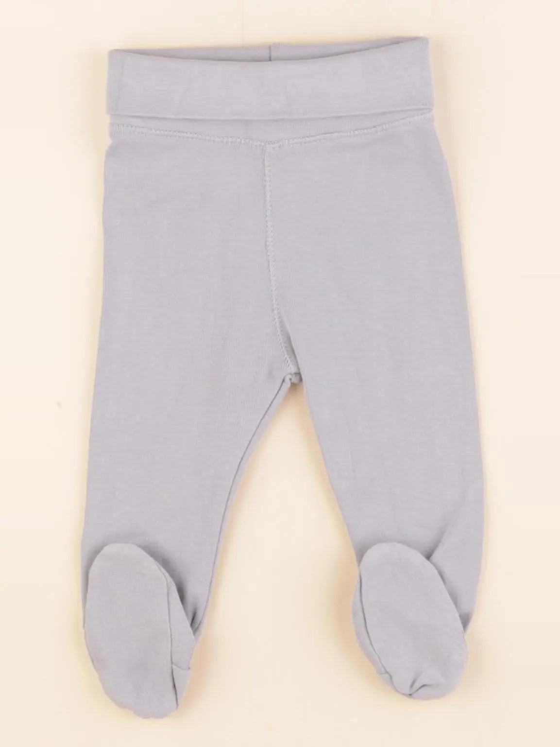 H&M - legging gris - 2/4 mois