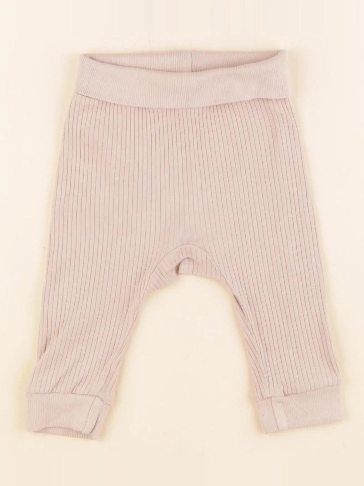H&M - legging beige - 4/6 mois
