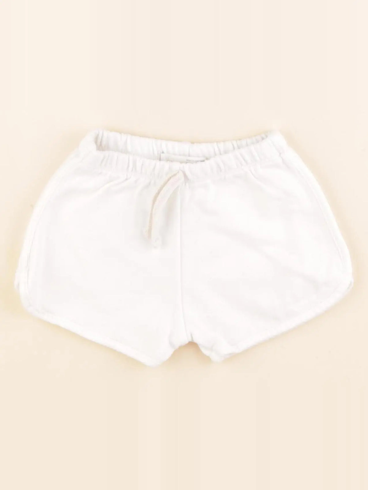 Zara - short blanc - 6/9 mois