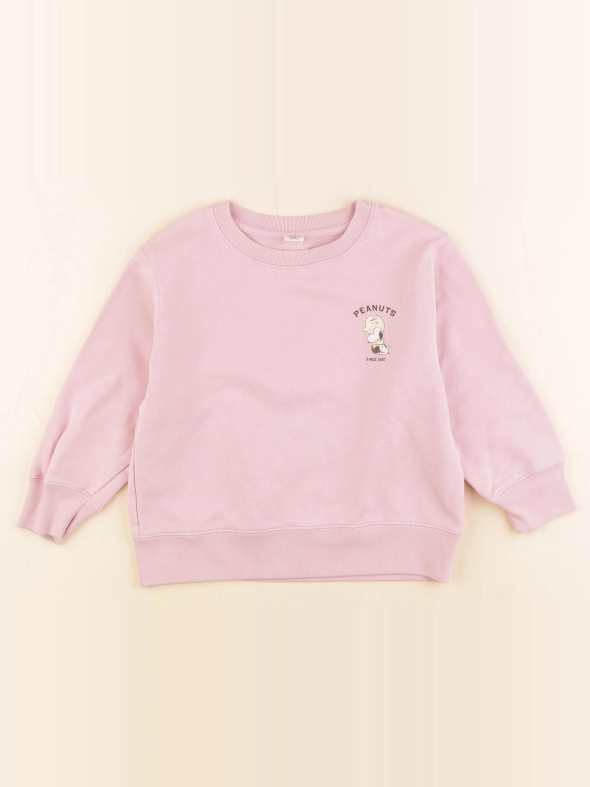Uniqlo - sweat rose - 6 ans