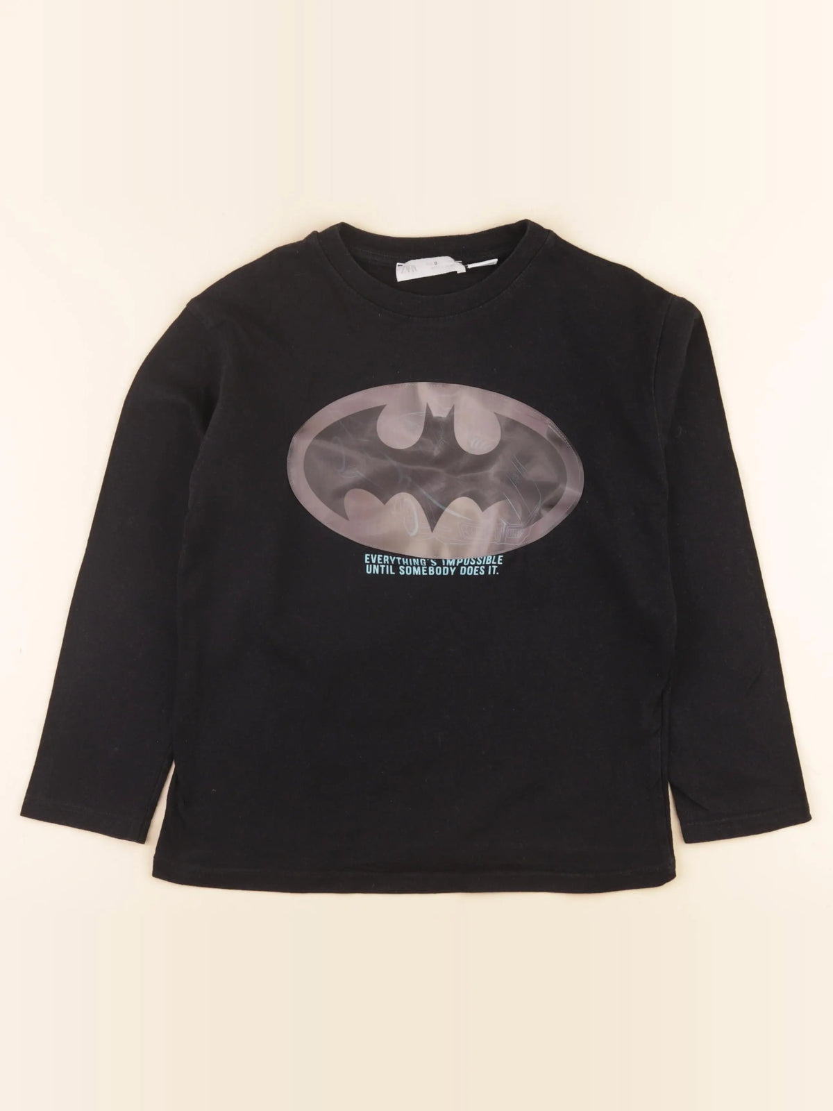 Zara - tee-shirt noir - 9 ans