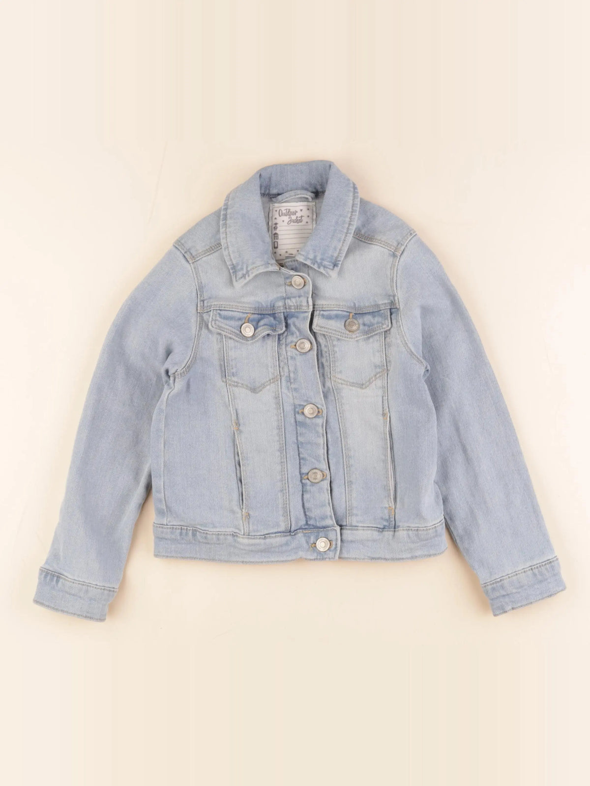 Vertbaudet - veste bleu - 6 ans