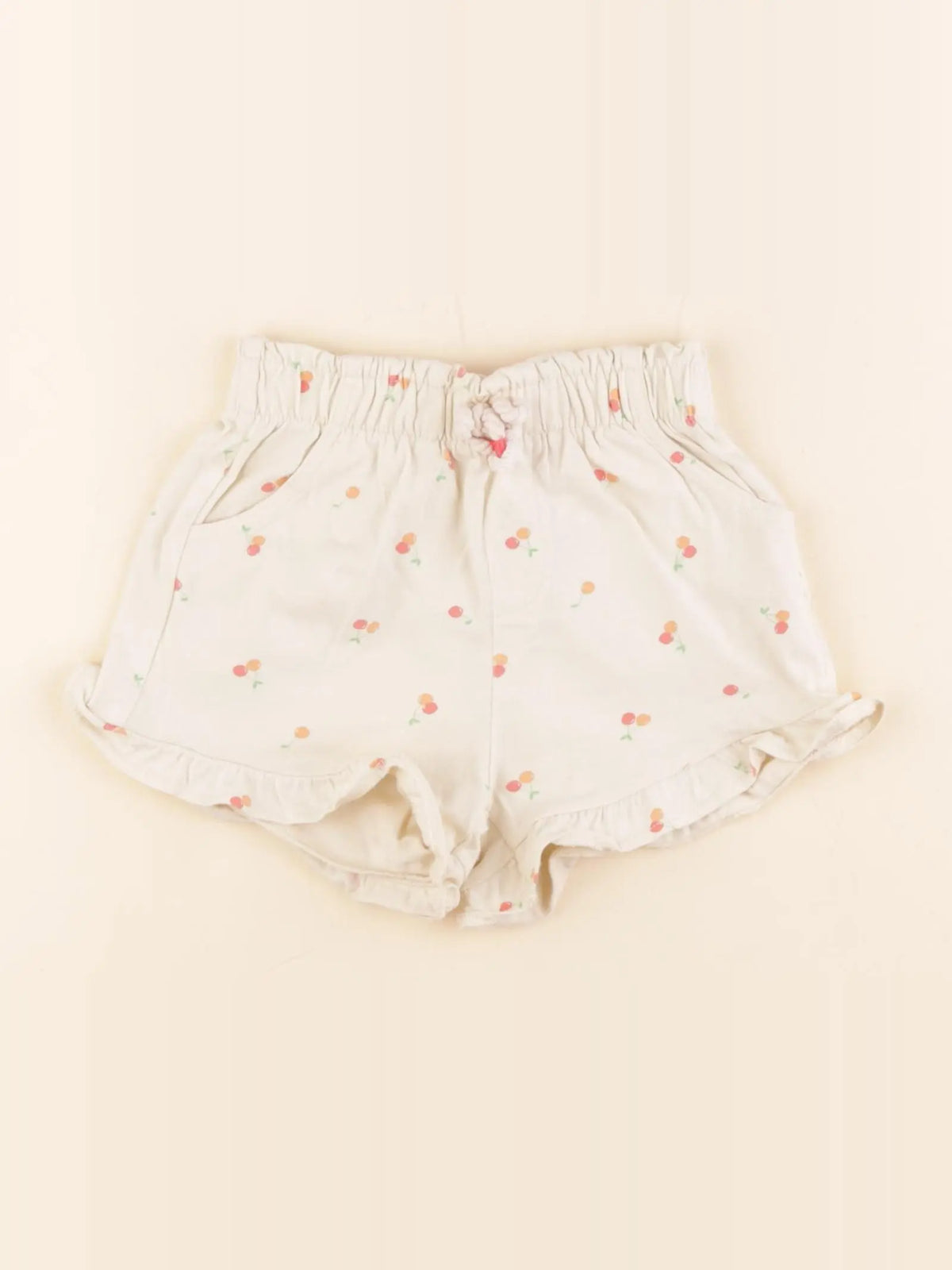 Vertbaudet - short beige - 4 ans