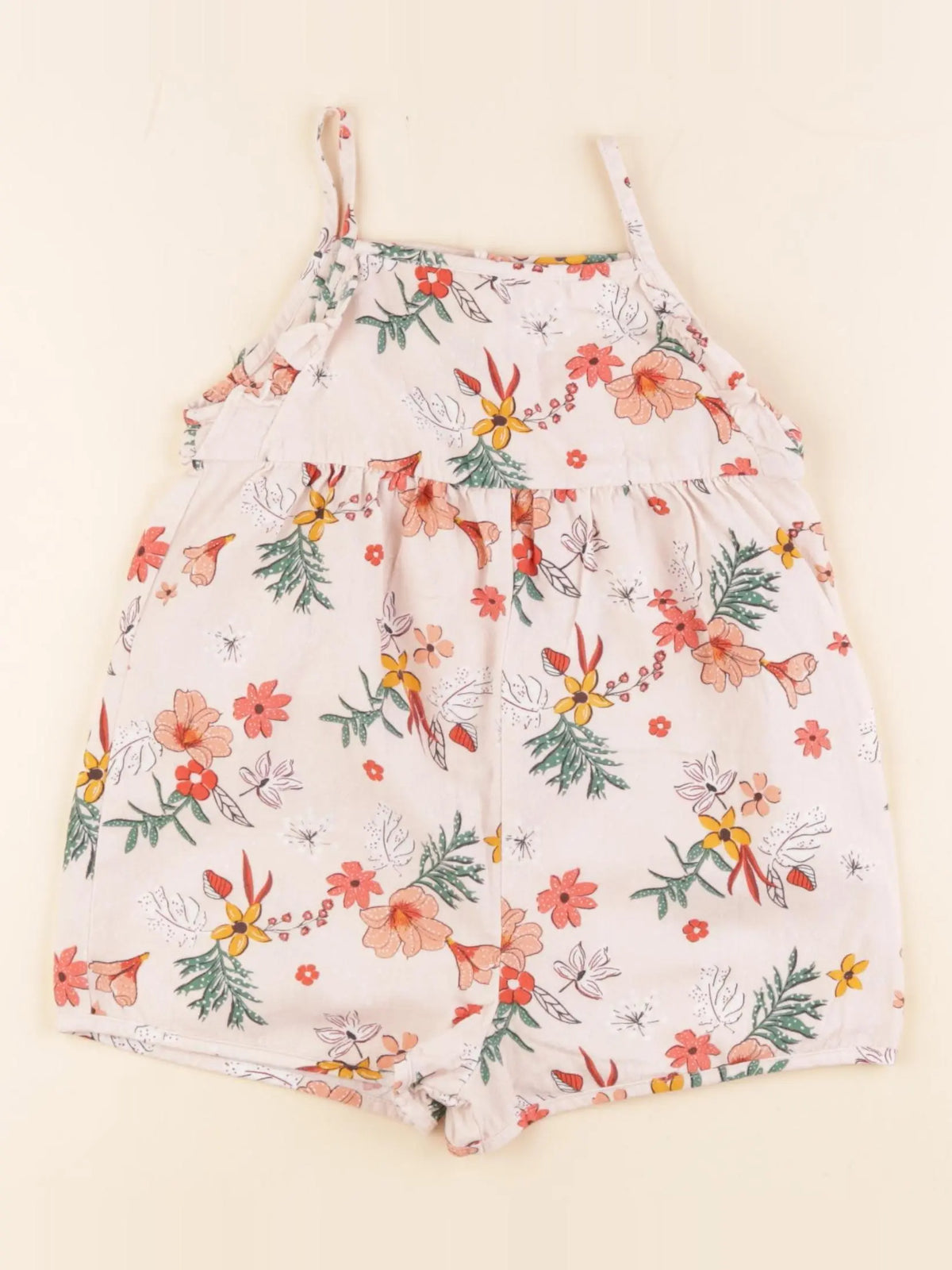 Zara - combinaison rose - 2/3 ans