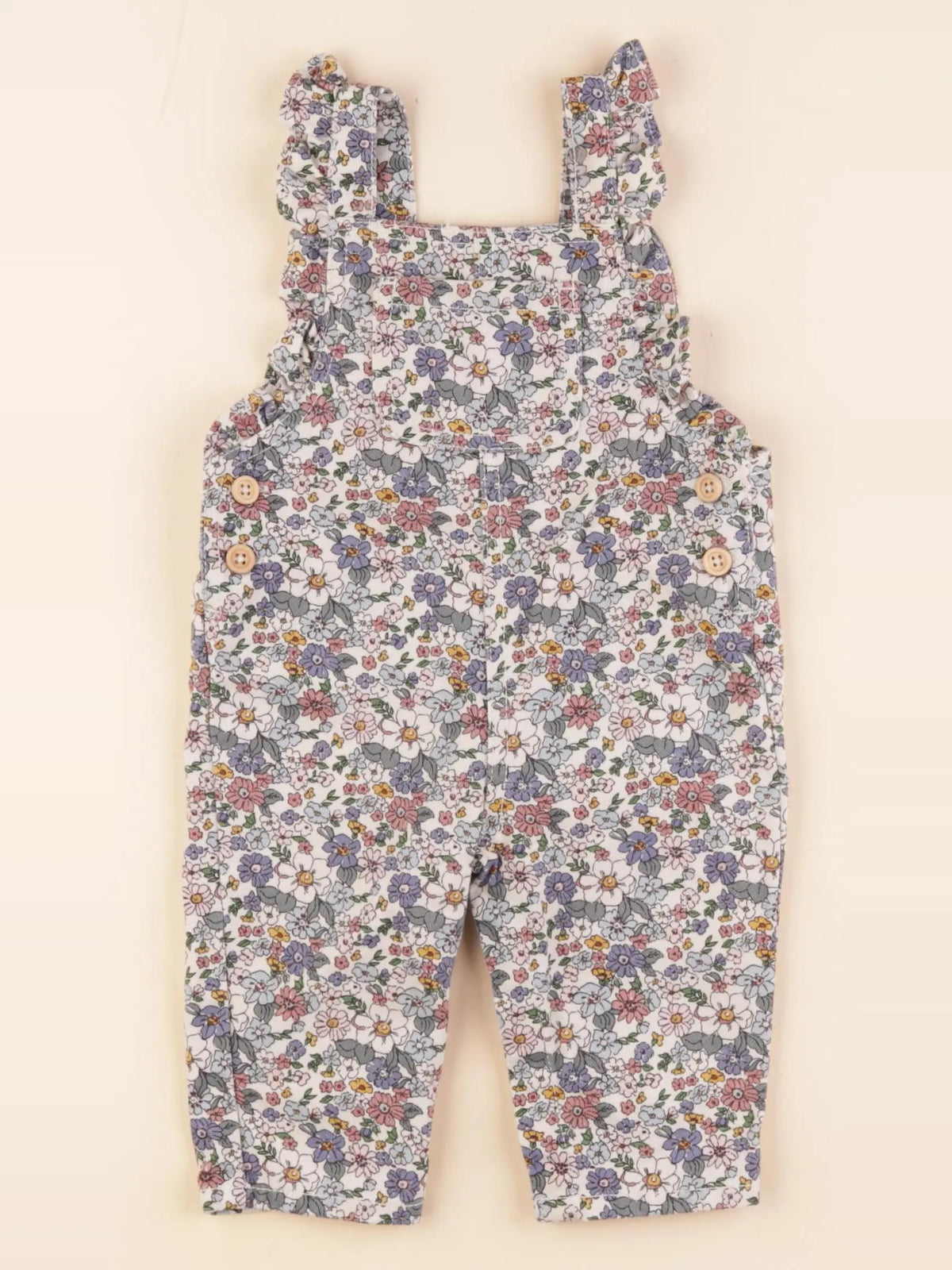 Boutchou - salopette multicolore - 6 mois