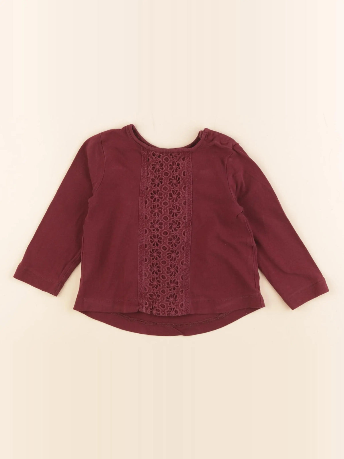 Zara - tee-shirt rose - 12/18 mois