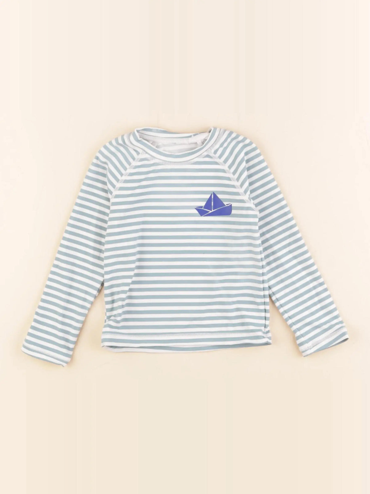 Boutchou - tee-shirt de bain bleu - 12 mois