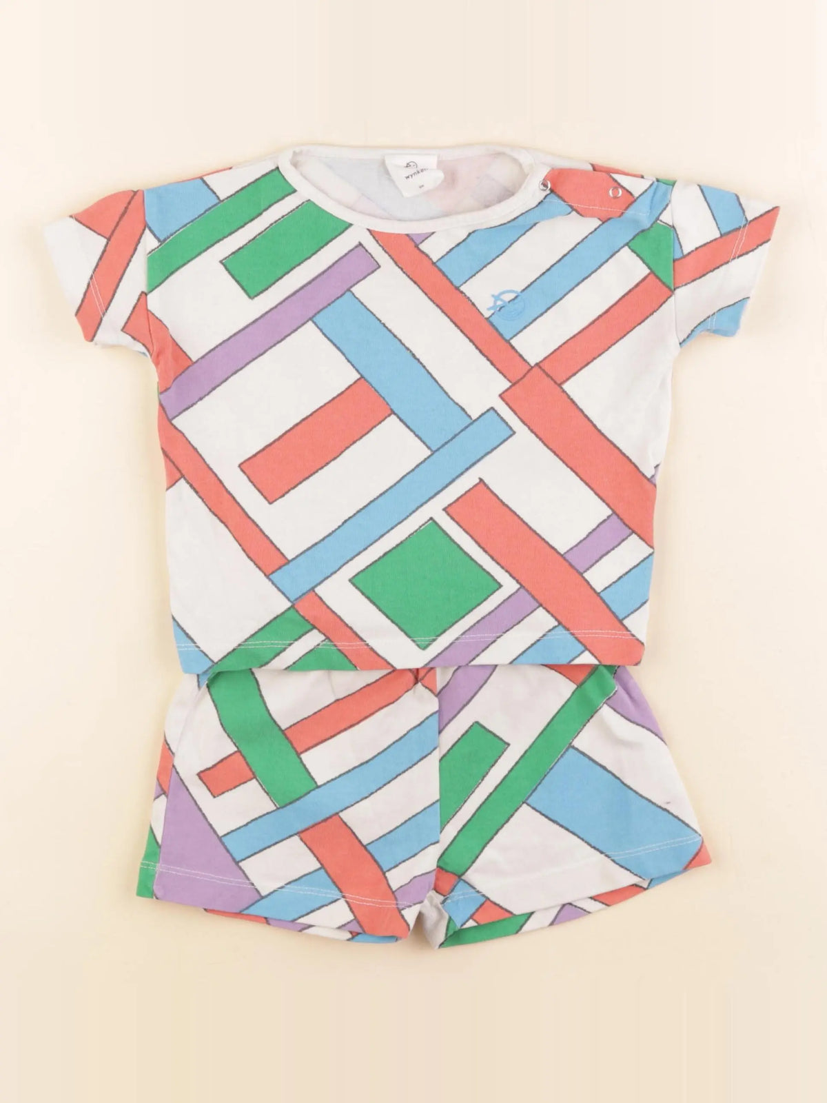 Wynken - ensemble multicolore - 12 mois
