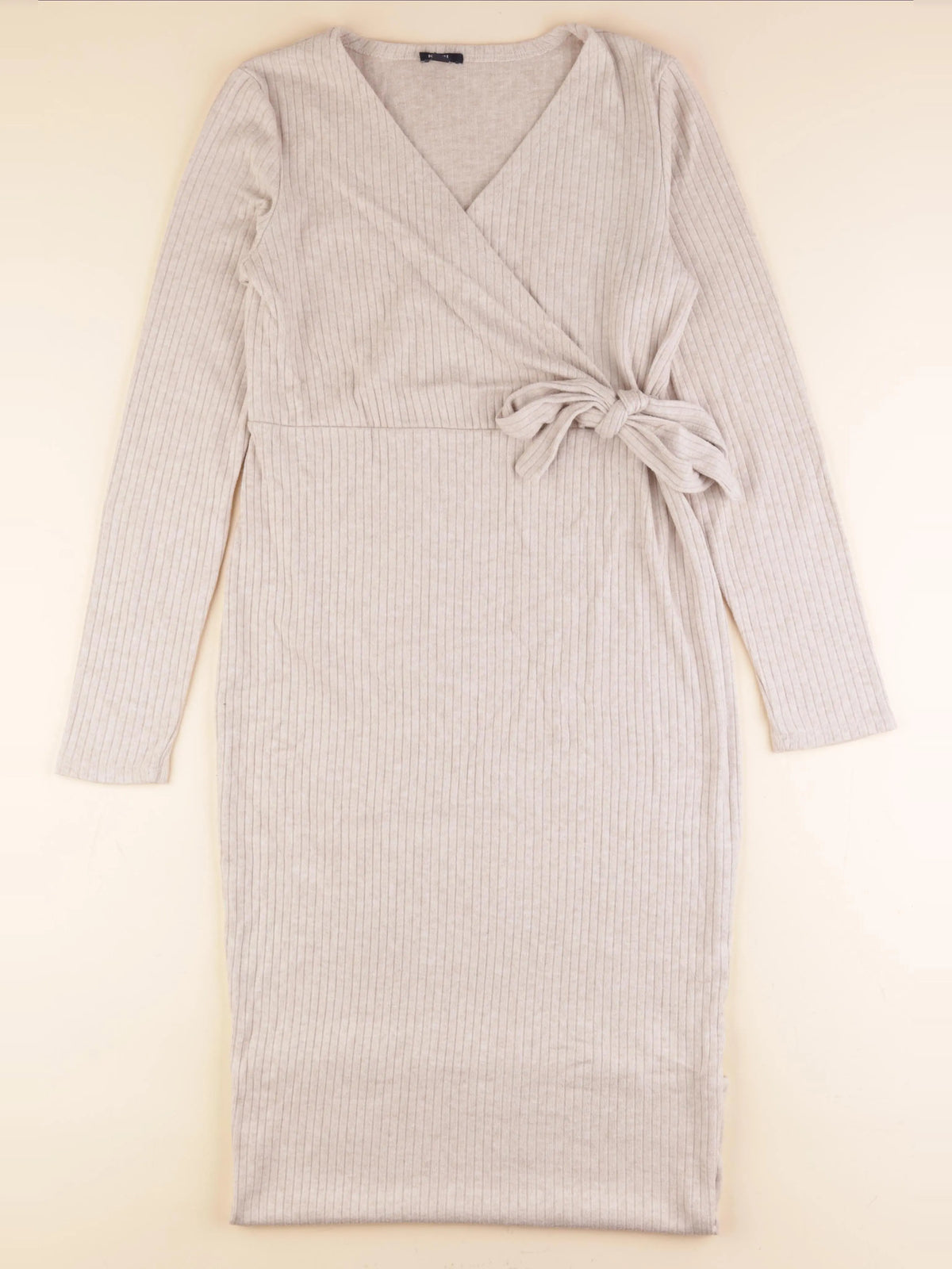 Kiabi - robe grossesse beige - M