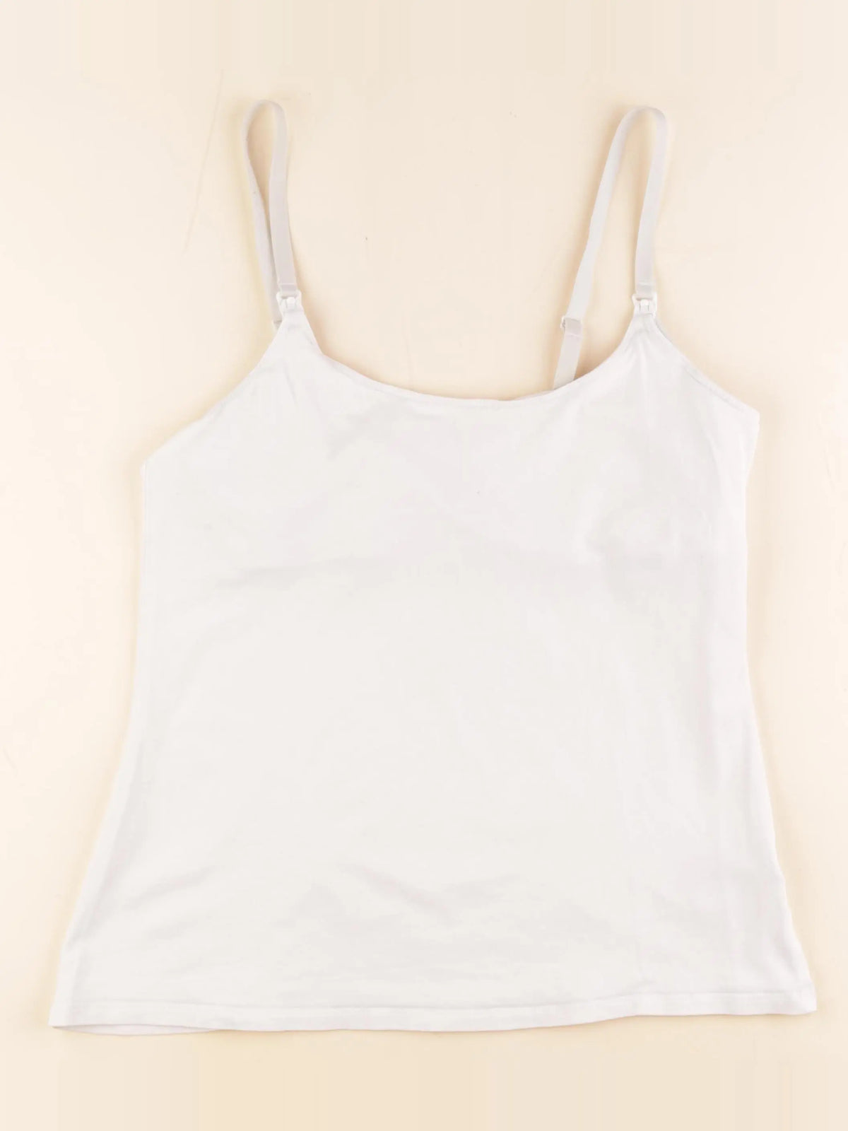 H&M - débardeur grossesse, allaitement blanc - M