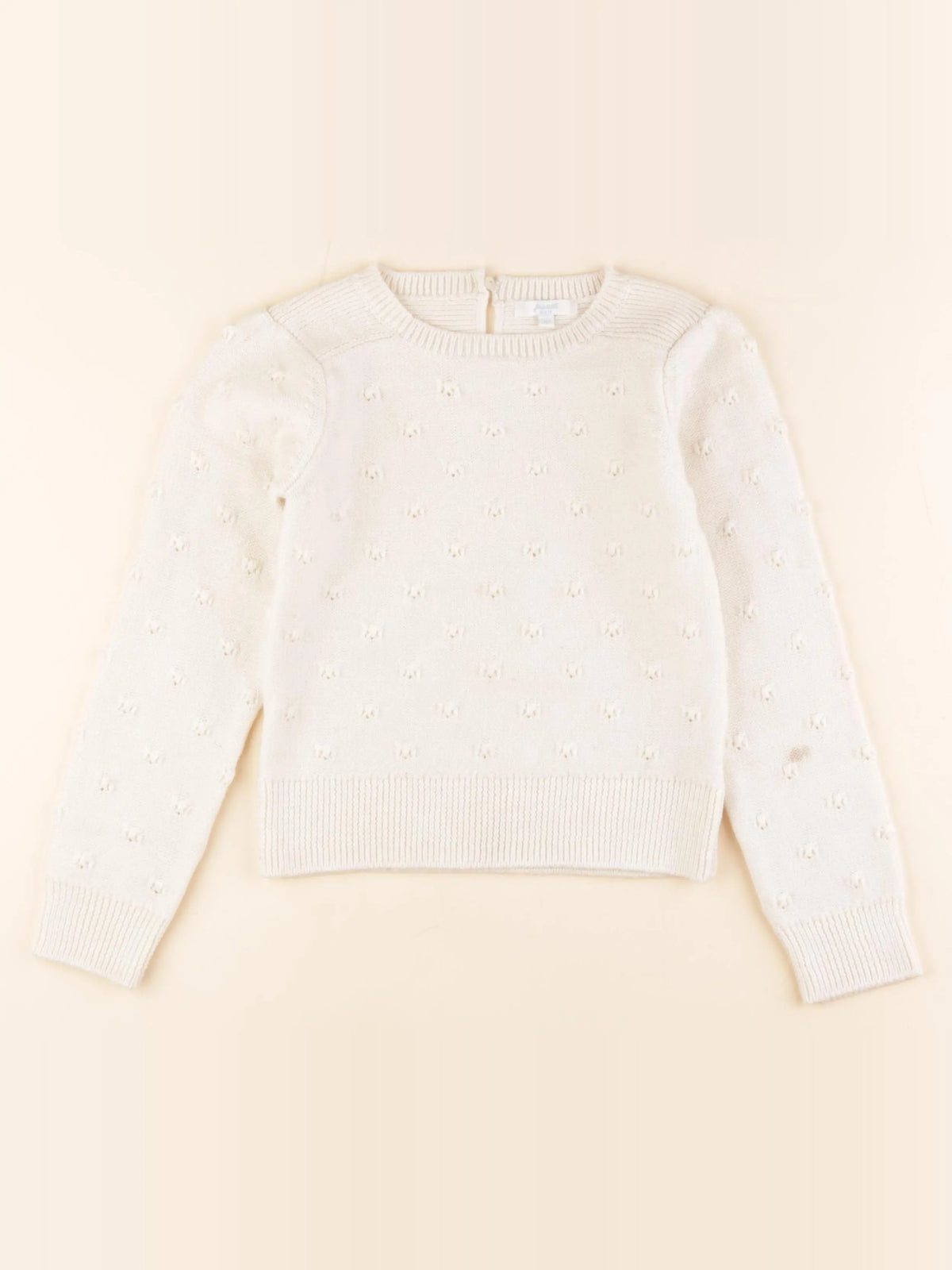 Jacadi - pull beige - 8 ans