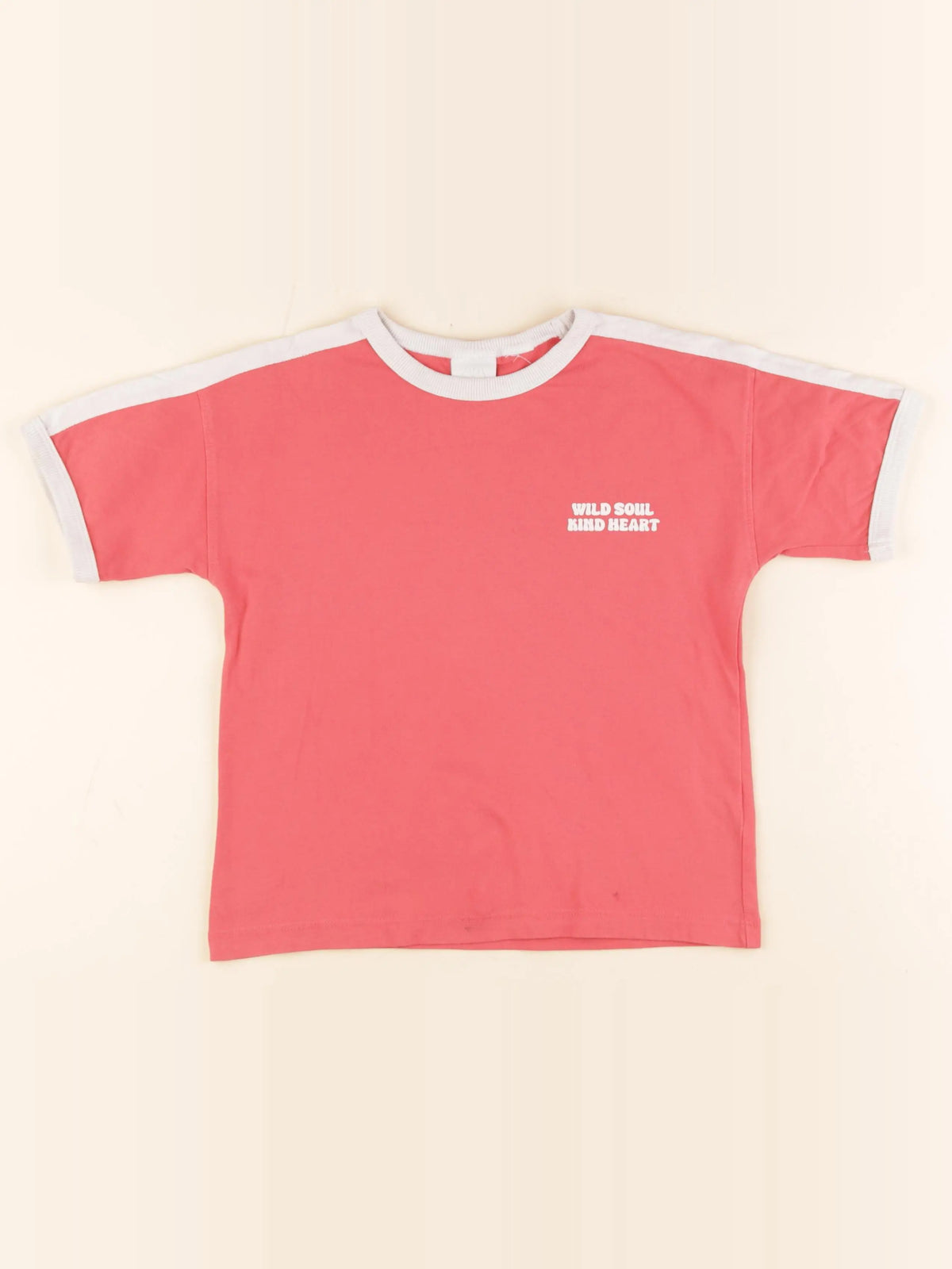 Zara - tee-shirt rose - 5 ans