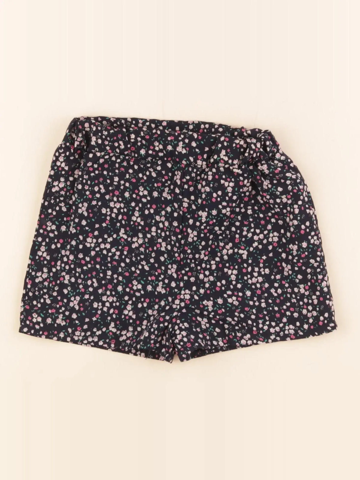Little Cigogne - short bleu - 3 ans