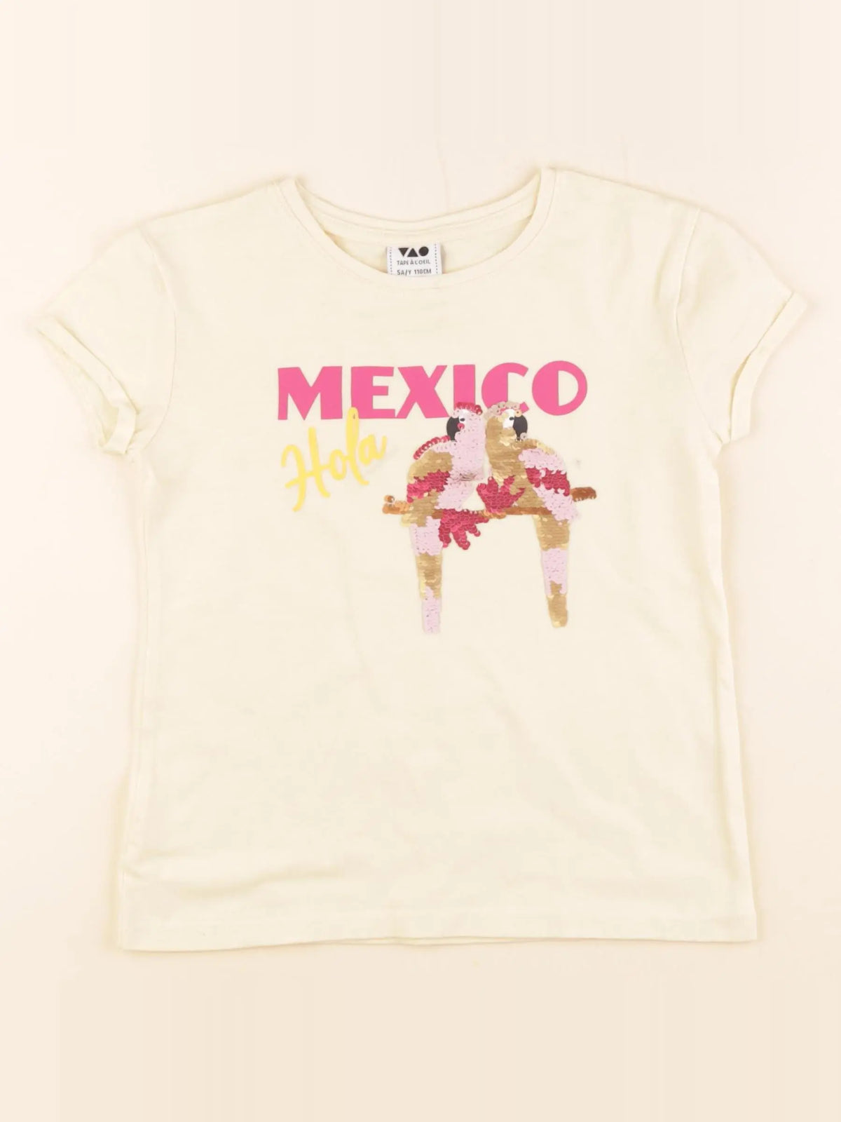 Tape à l'oeil - tee-shirt jaune - 5 ans