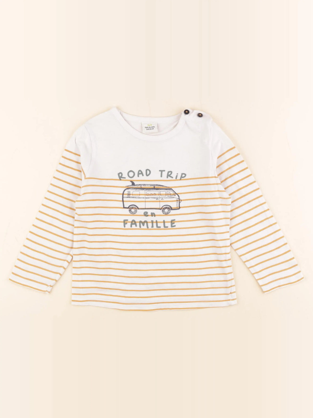Tape à l'oeil - tee-shirt blanc - 36 mois