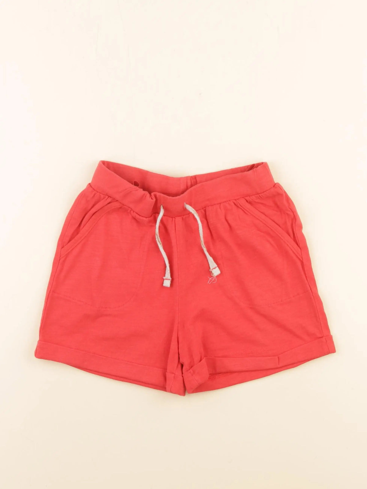 Vertbaudet - short rouge - 10 ans