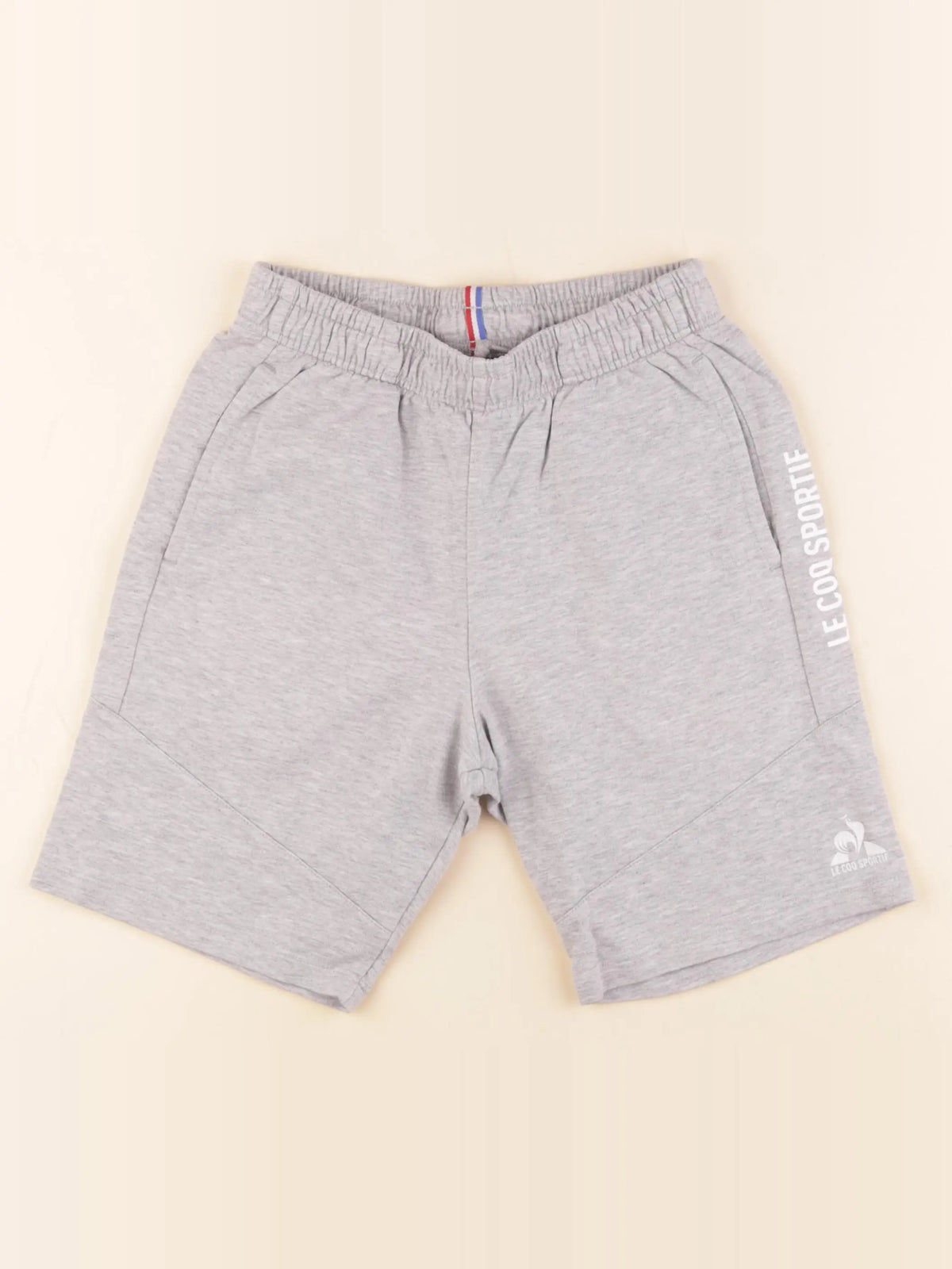 Le Coq Sportif - short gris - 12 ans