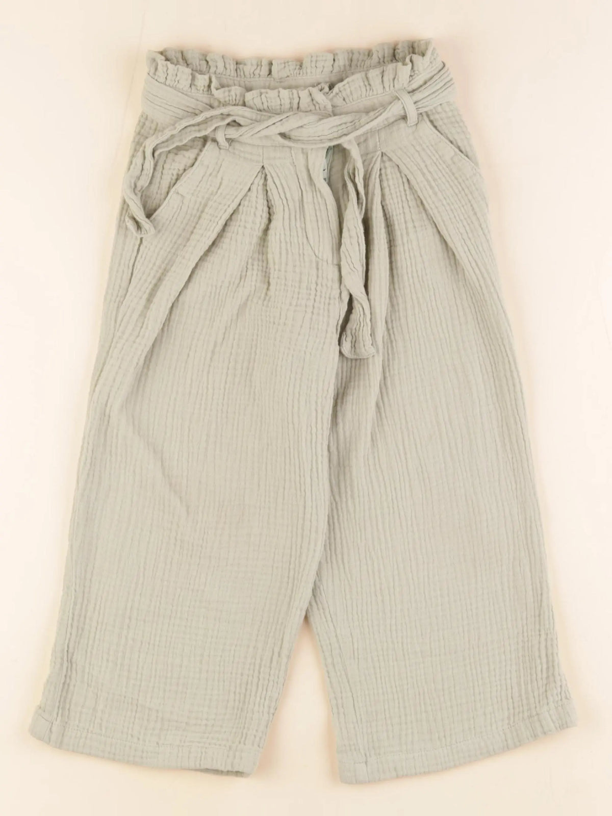 Vertbaudet - pantalon vert - 6 ans