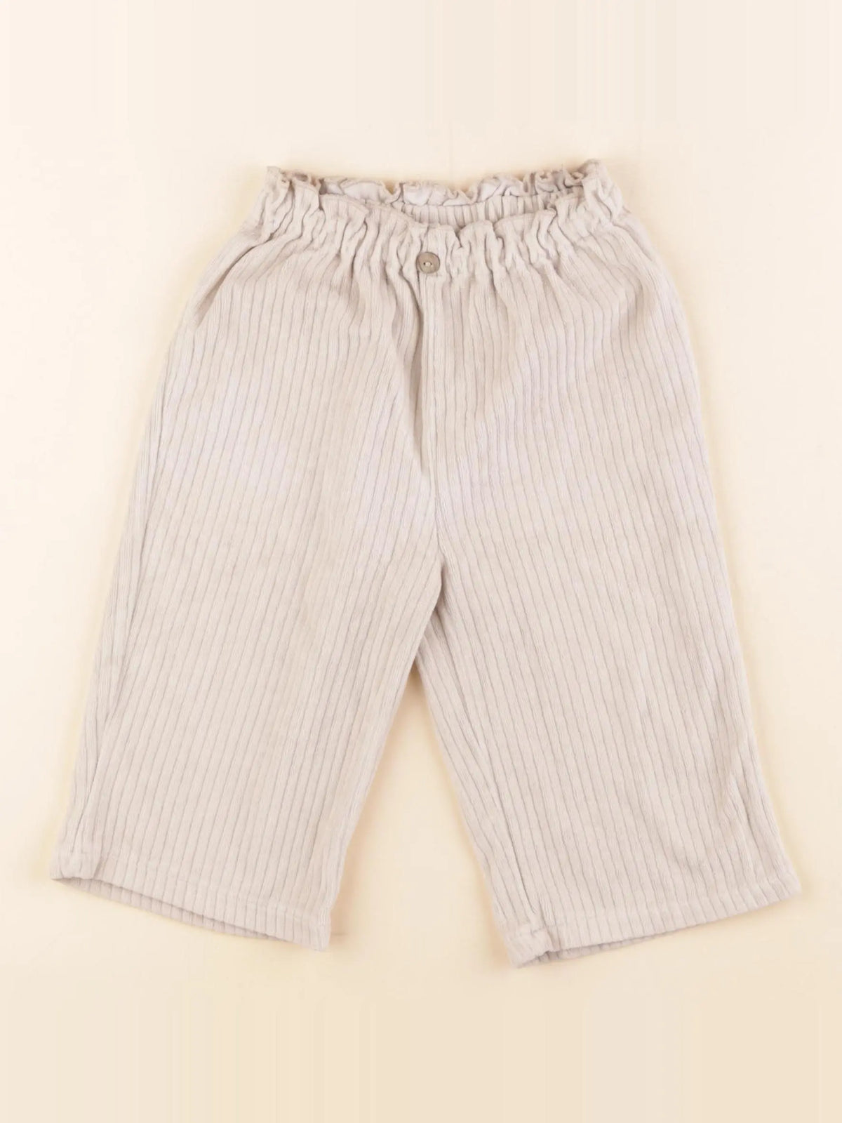 Zara - pantalon beige - 2/3 ans