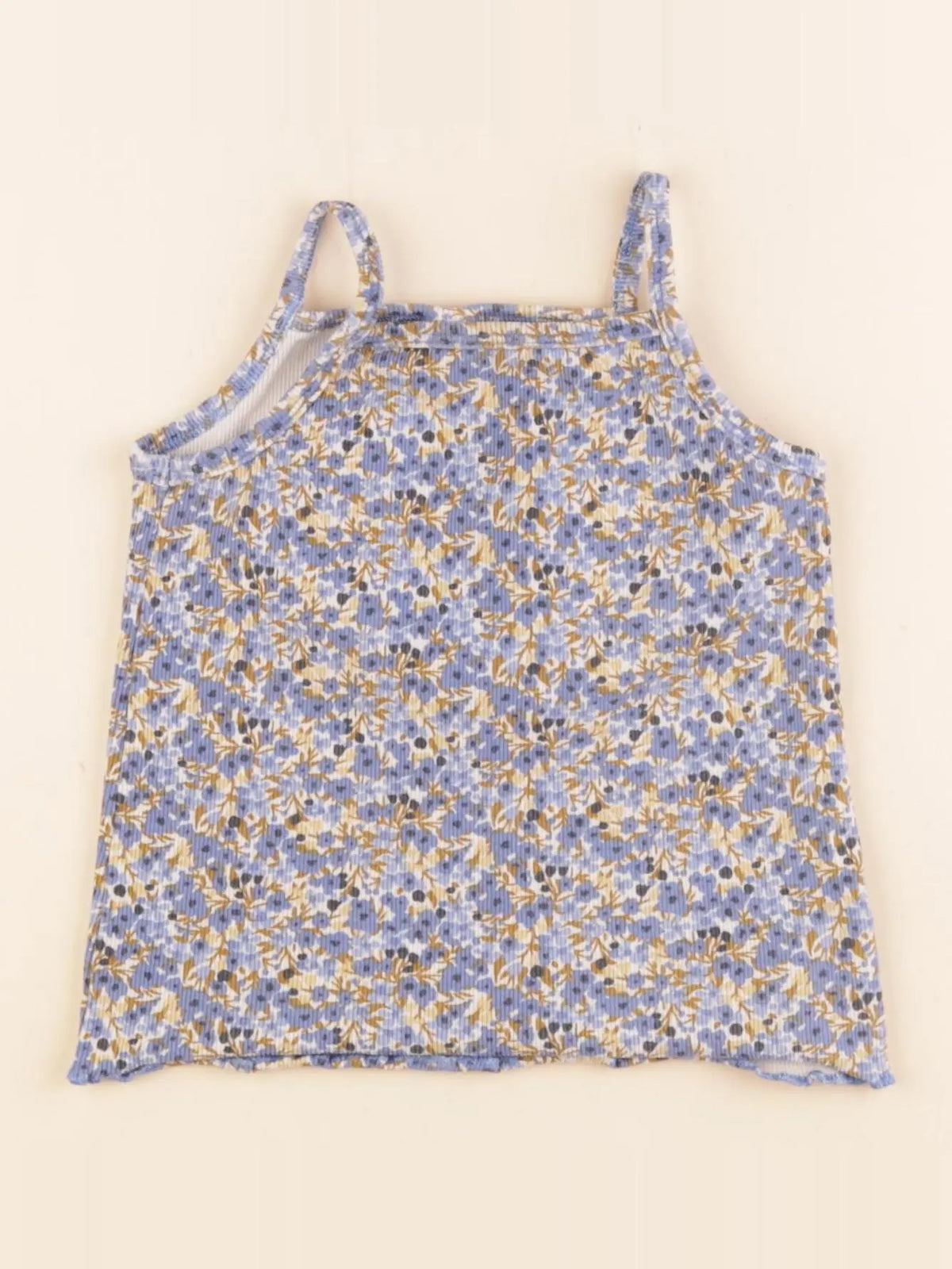 H&M - débardeur bleu - 18/24 mois