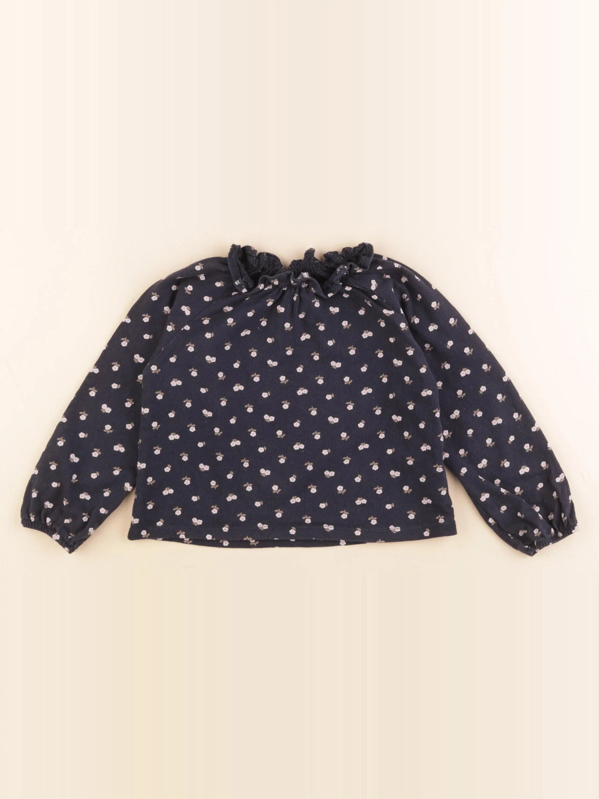 Vertbaudet - tee-shirt bleu - 4 ans