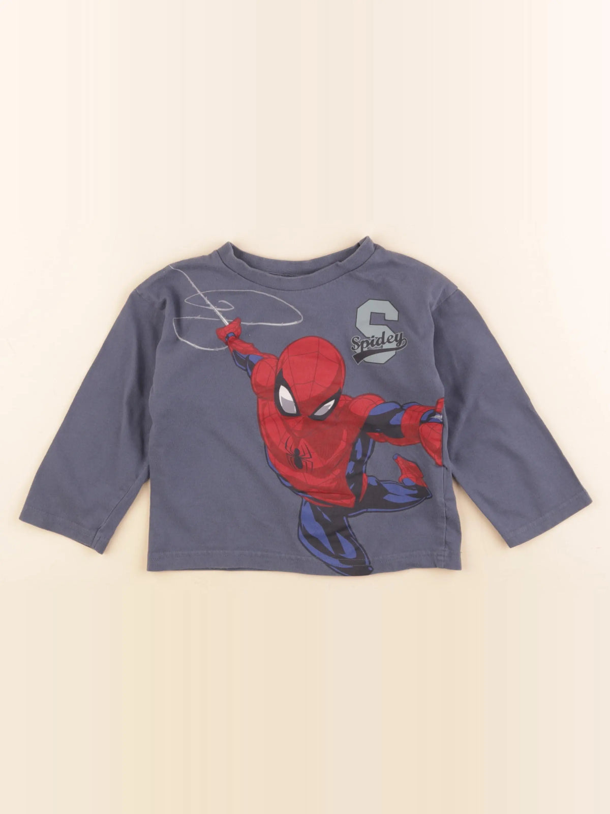 Vertbaudet - tee-shirt bleu - 4 ans