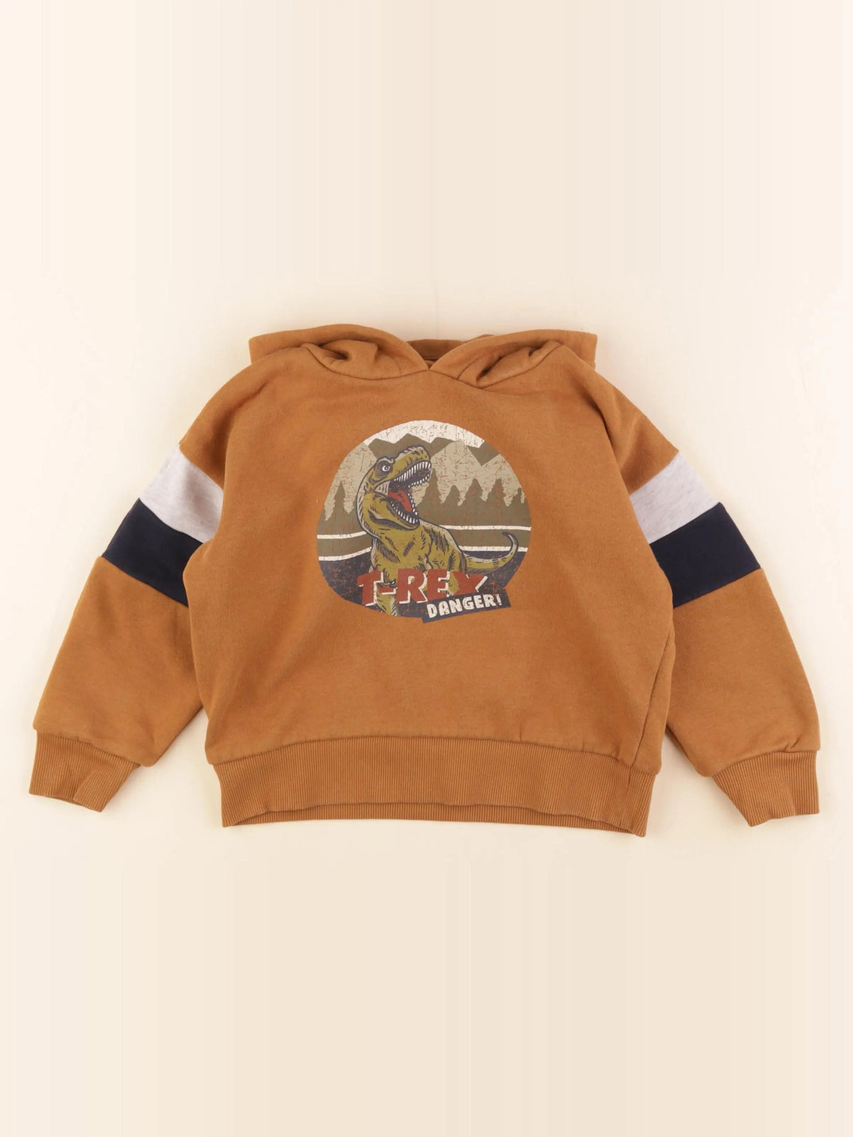 Vertbaudet - sweat marron - 4 ans