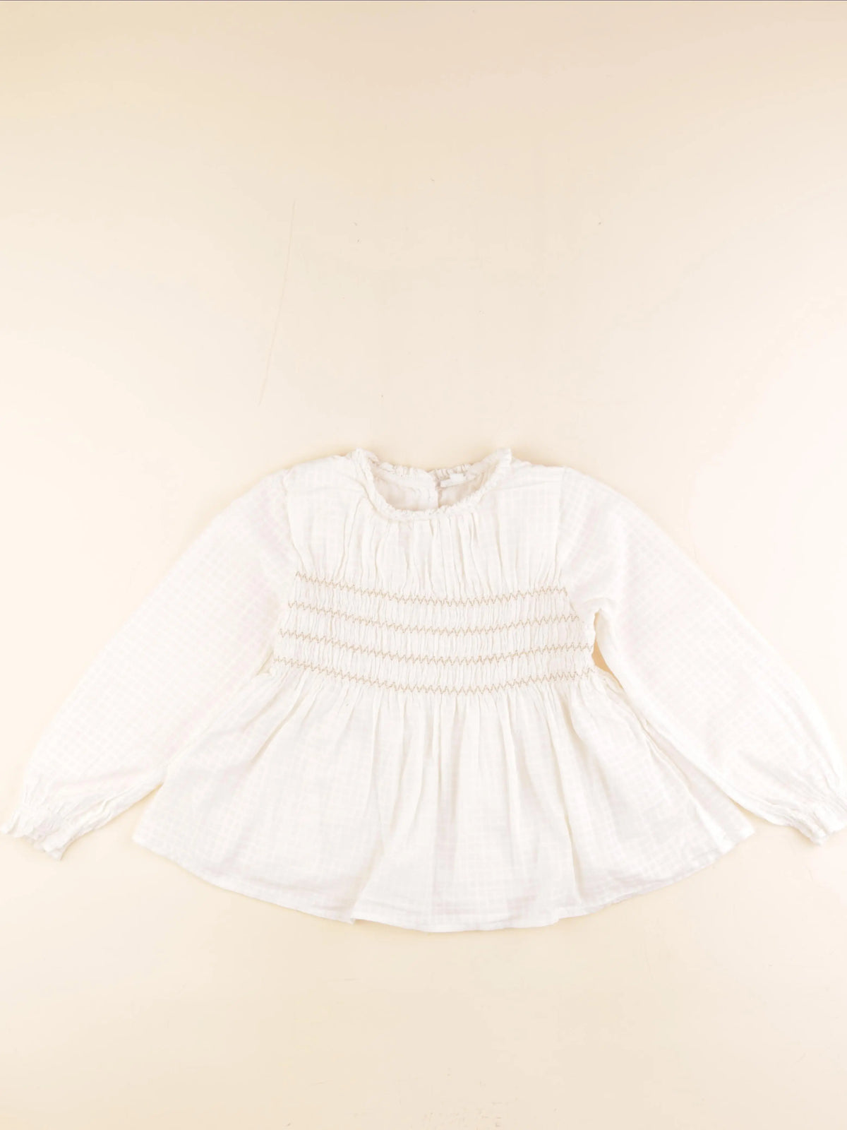 Vertbaudet - blouse blanc - 8 ans
