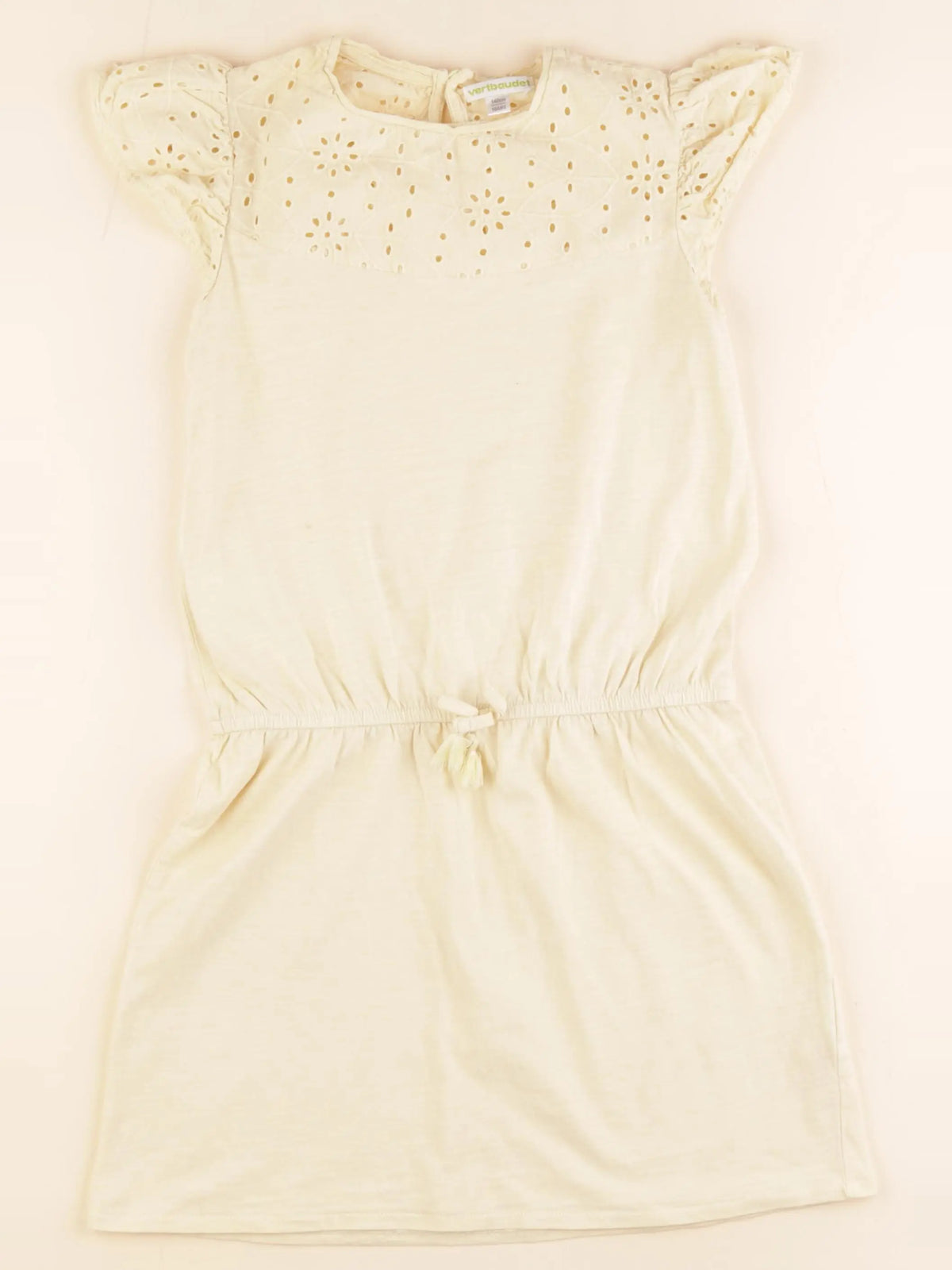 Vertbaudet - robe jaune - 10 ans