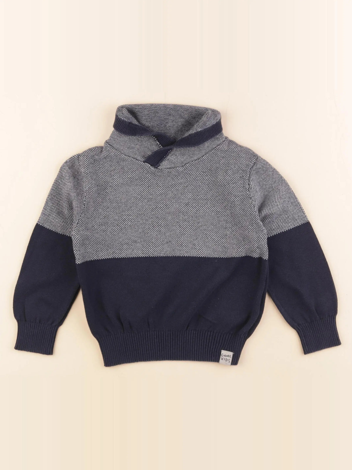 Vertbaudet - pull bleu - 4 ans