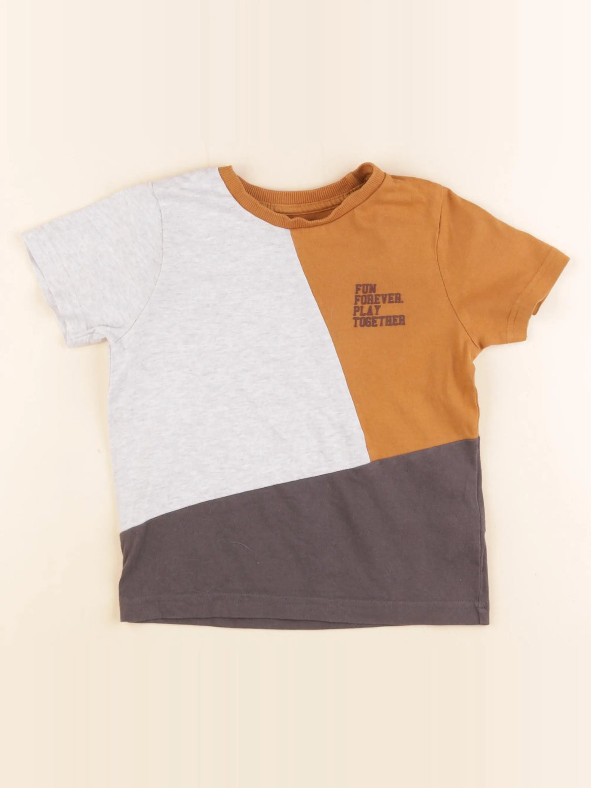 Vertbaudet - tee-shirt multicolore - 5 ans