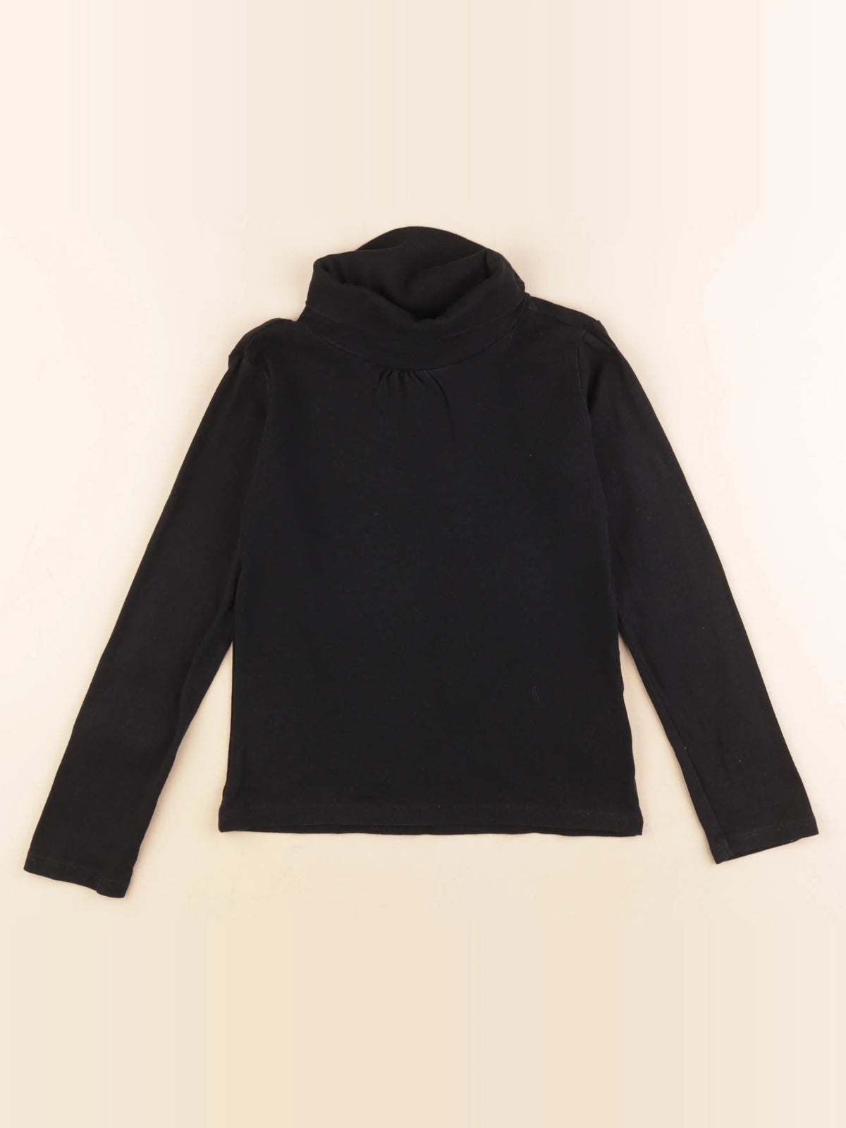 Vertbaudet - sous-pull noir - 8 ans