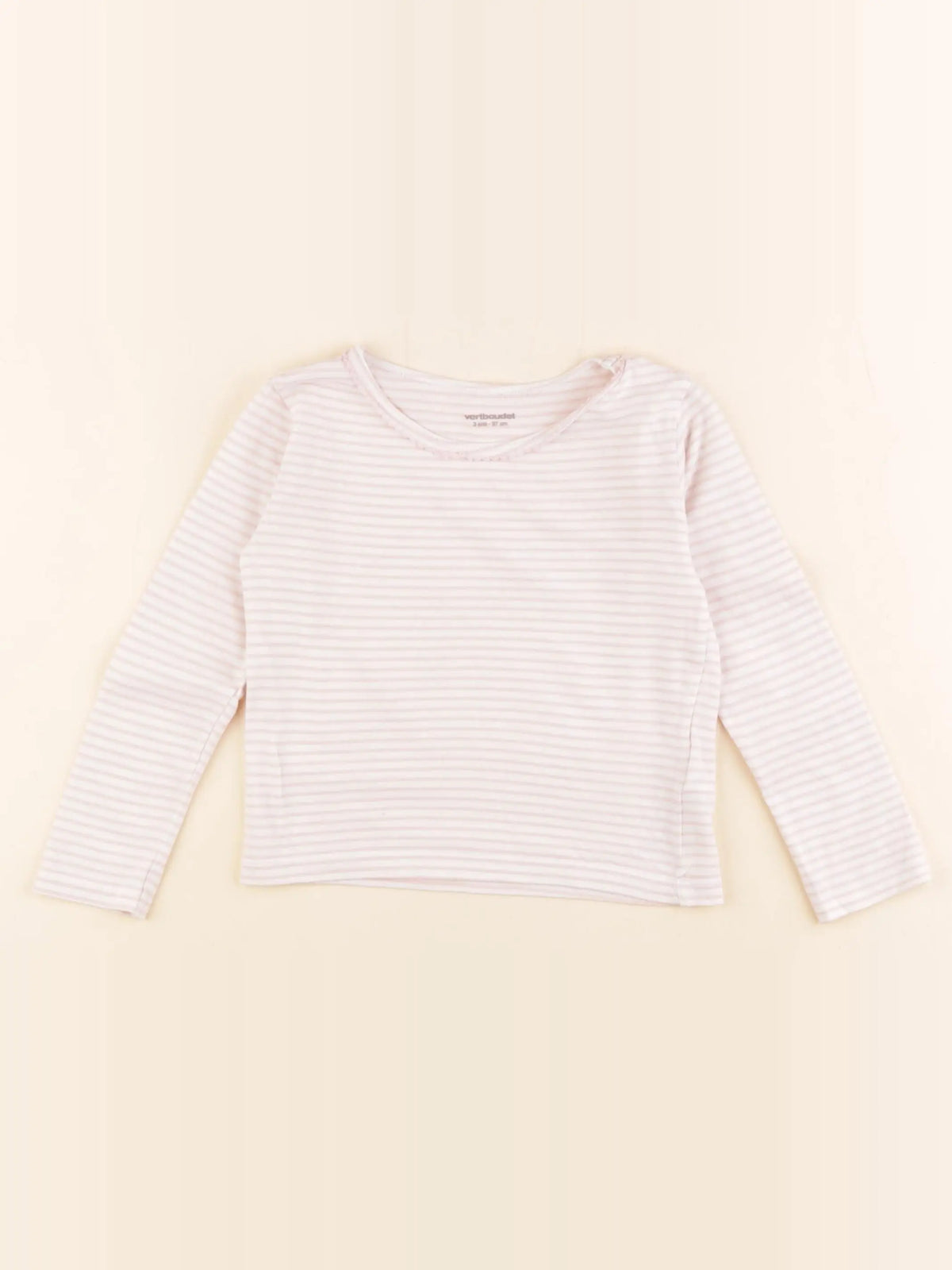 Vertbaudet - maillot de corps rose - 3 ans