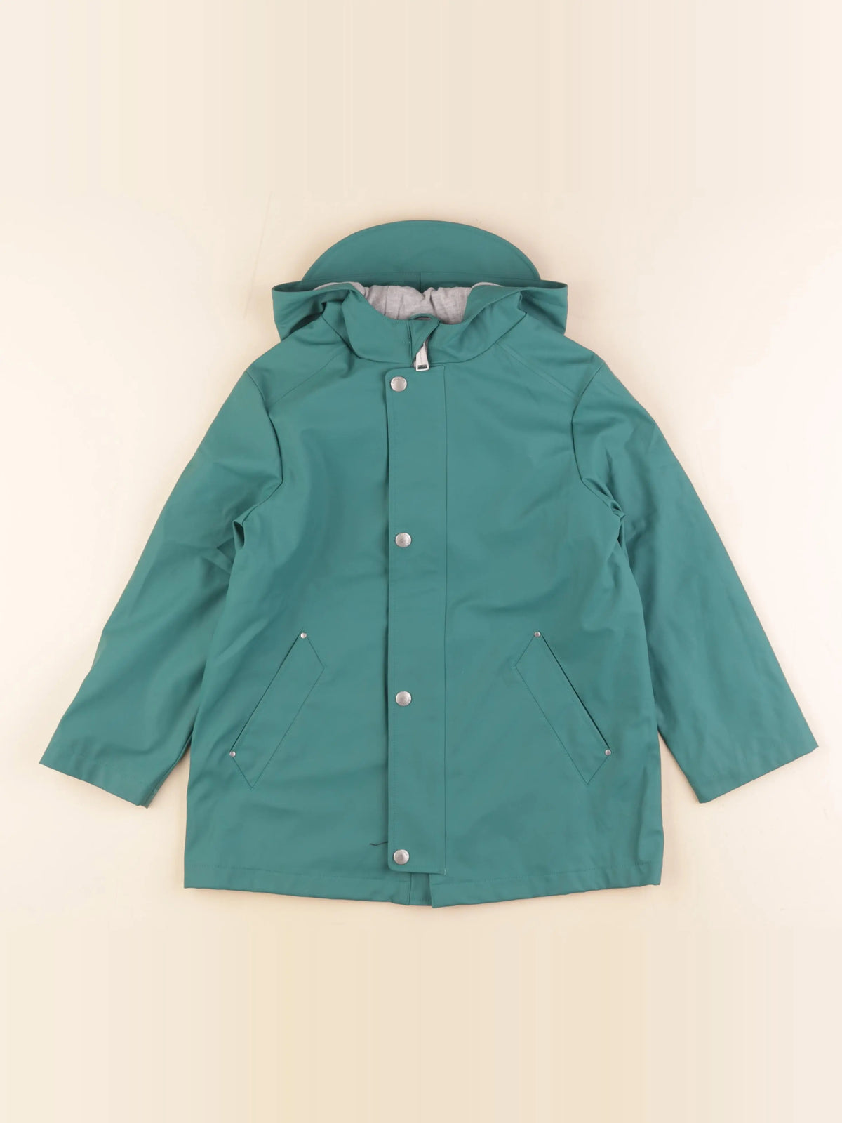Bonpoint - imperméable vert - 6 ans