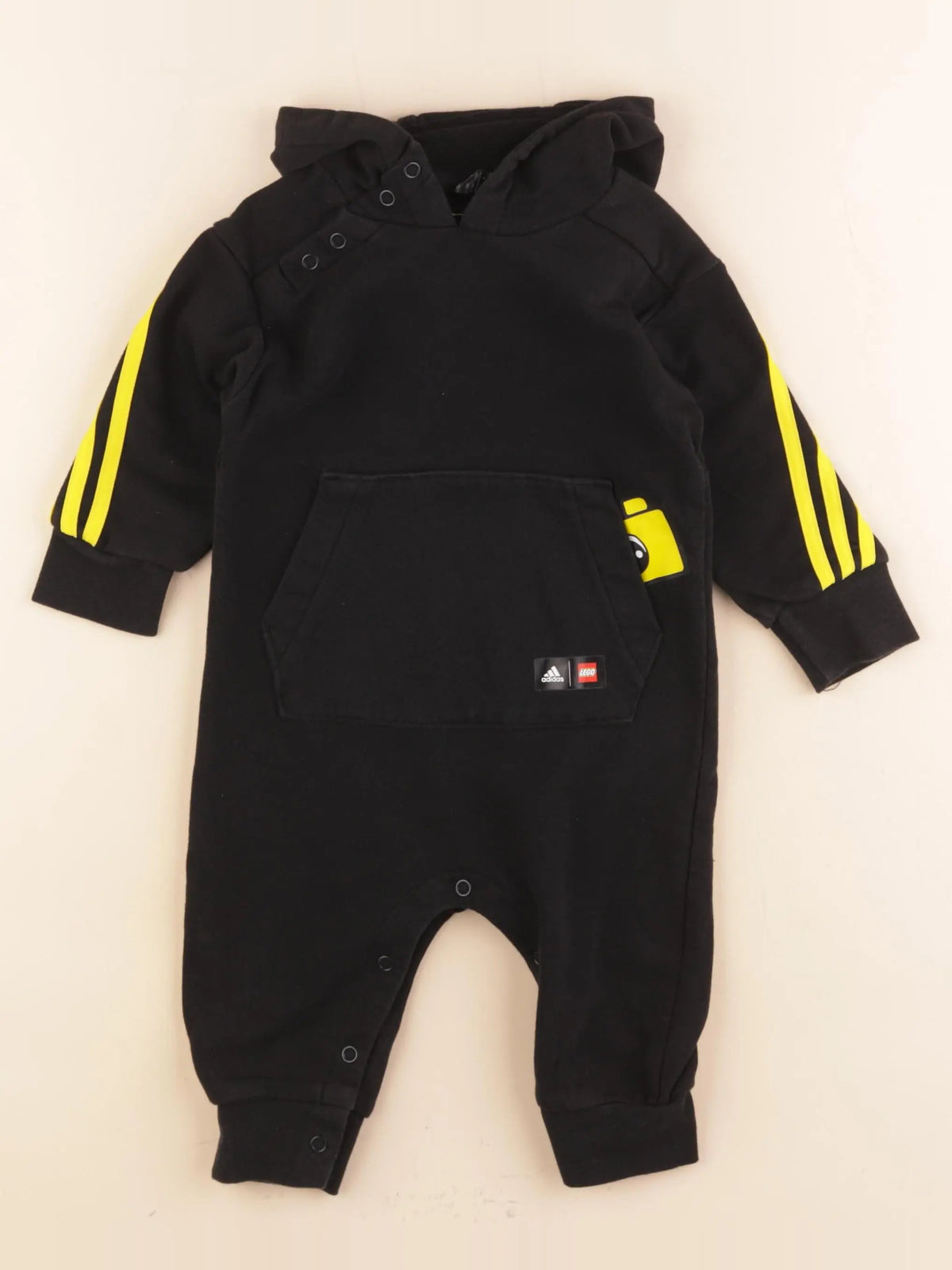 Adidas - combinaison noir - 6/9 mois