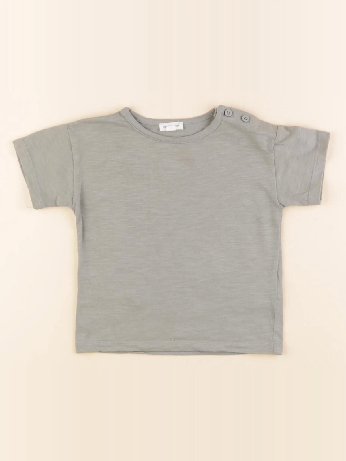Vertbaudet - tee-shirt vert - 2 ans