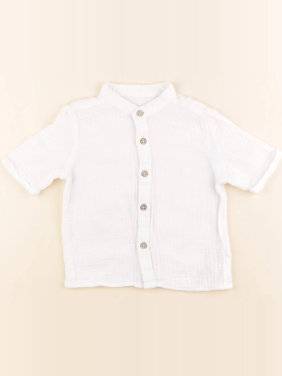 Vertbaudet - chemise blanc - 2 ans
