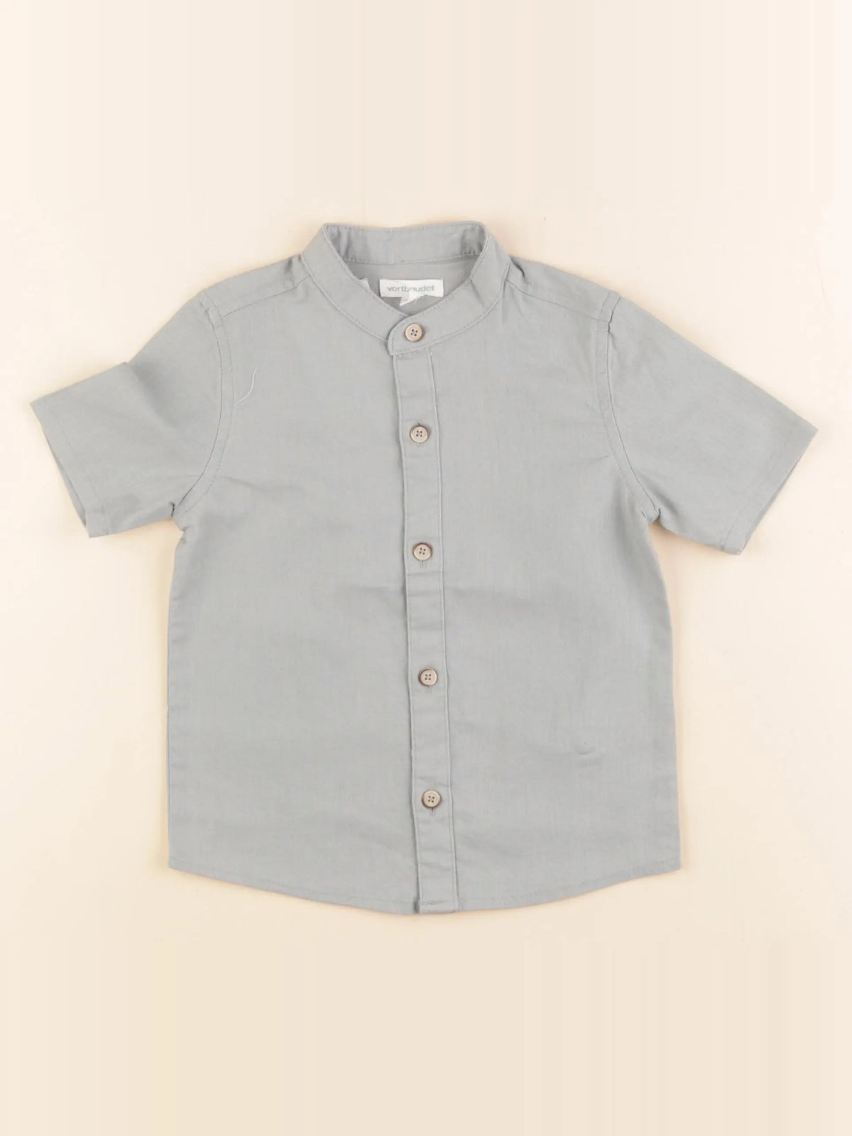 Vertbaudet - chemise vert - 2 ans