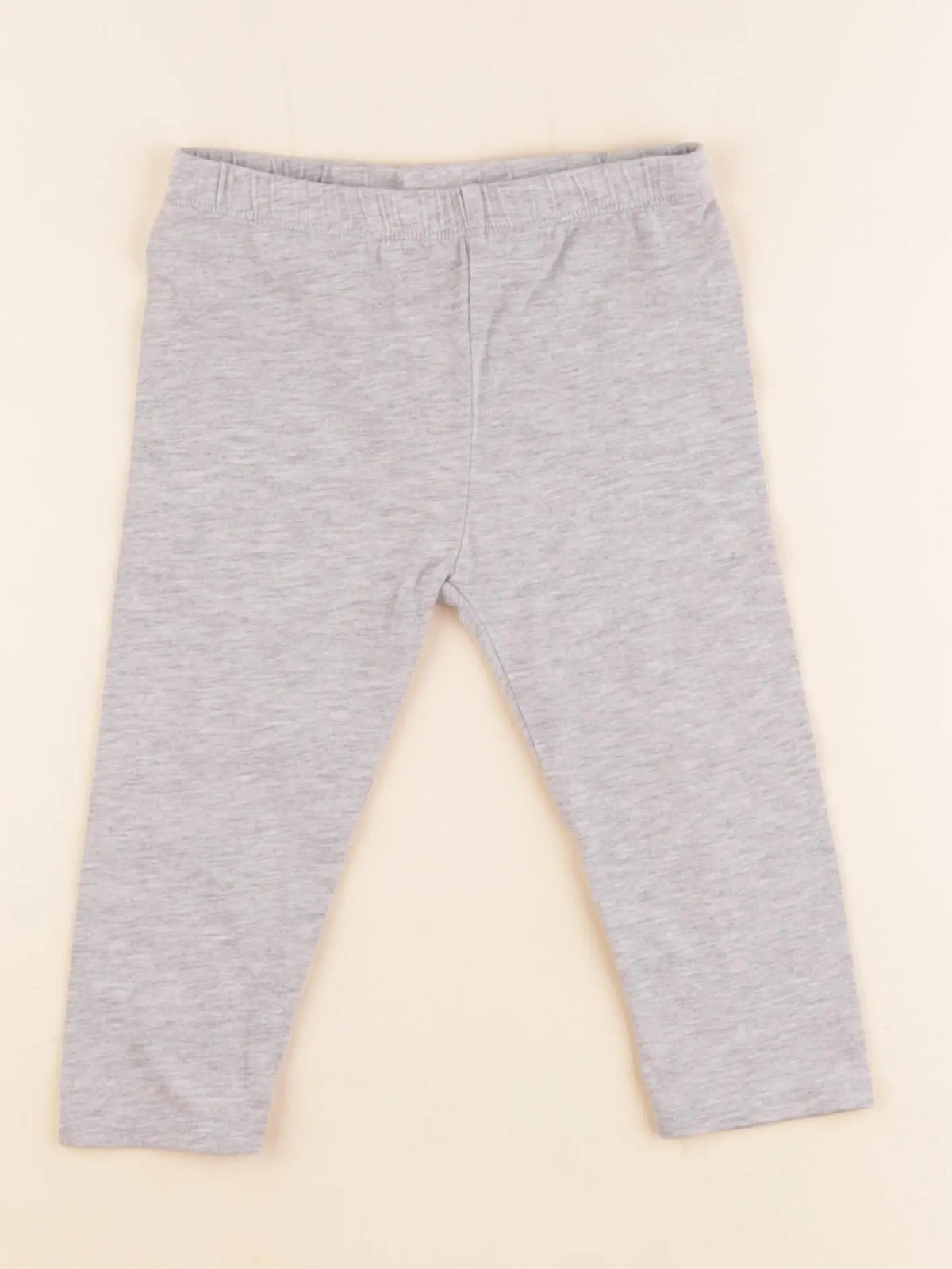 Vertbaudet - legging gris - 18 mois