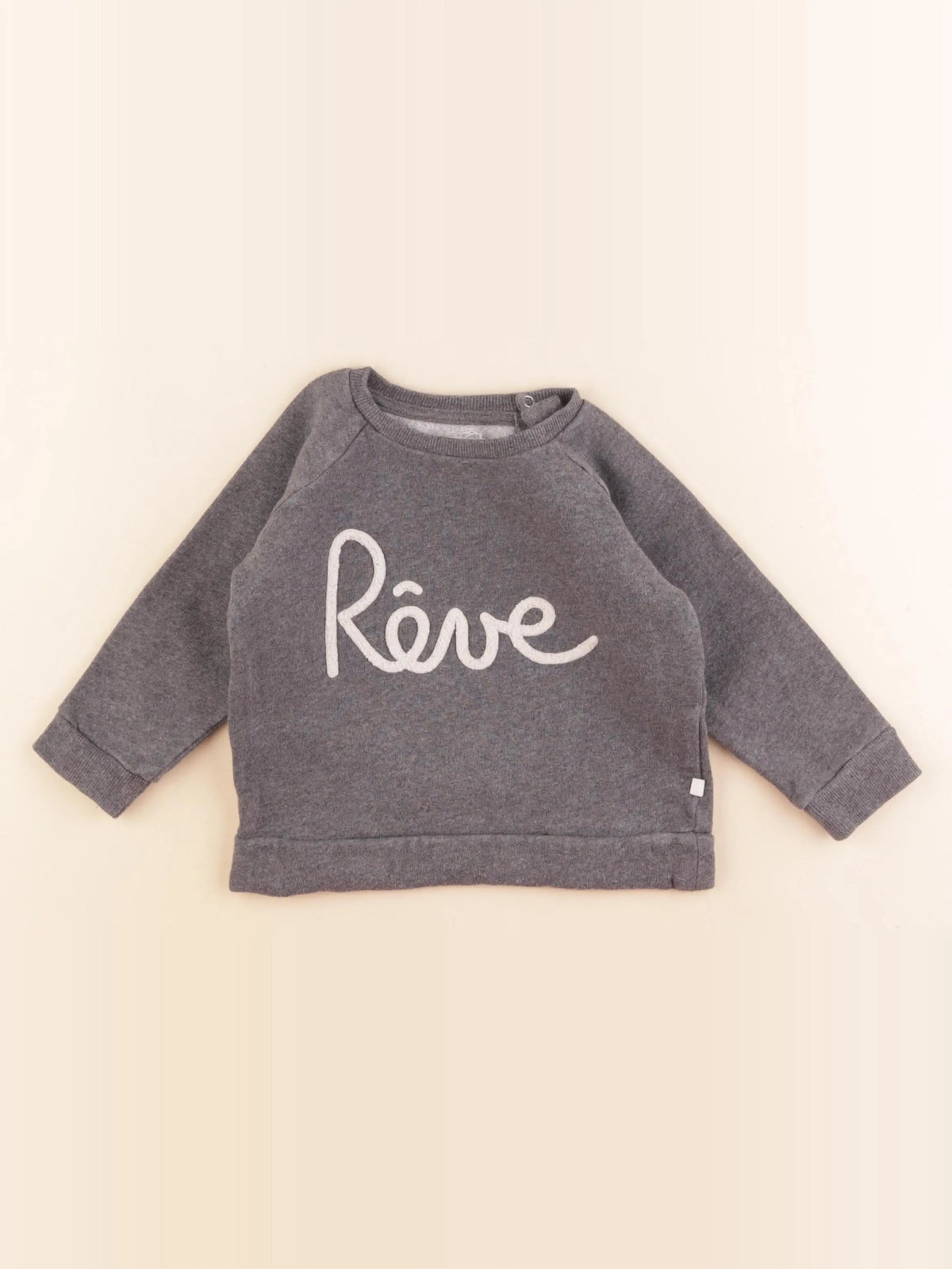 Les Petites Choses - sweat gris - 18 mois