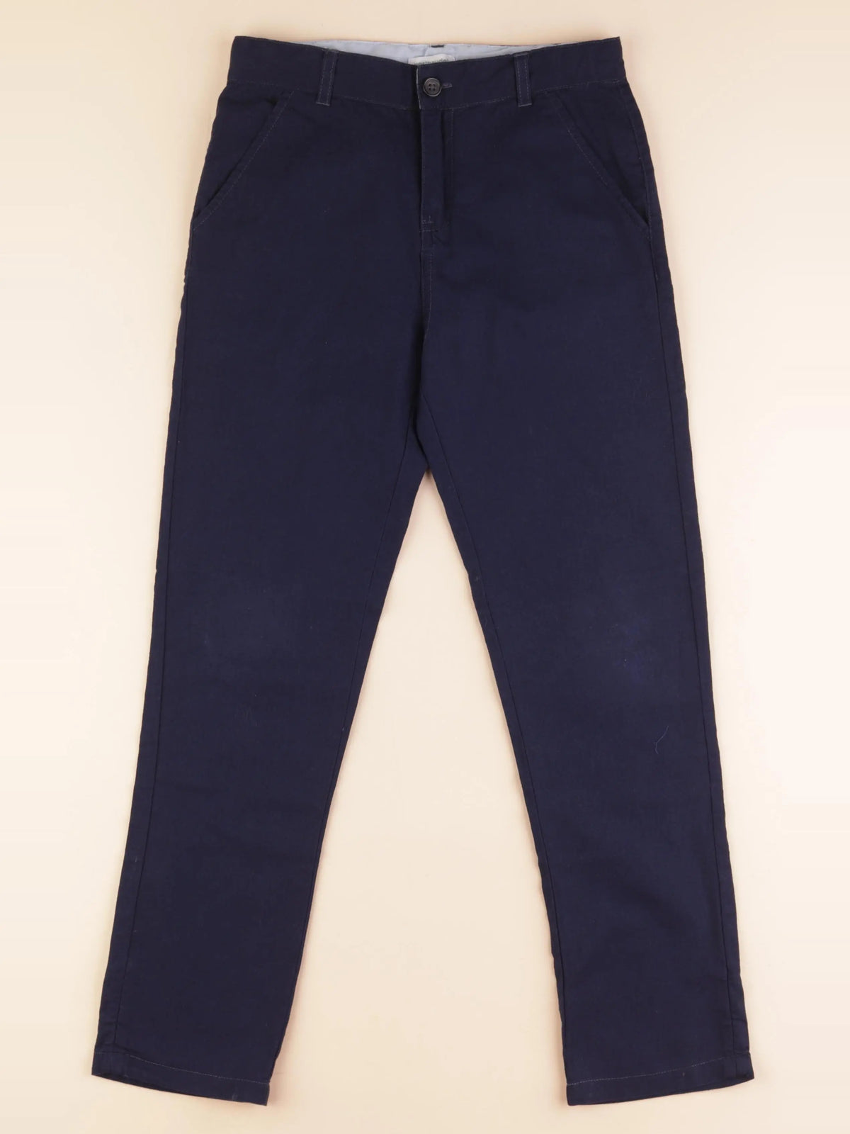 Vertbaudet - pantalon bleu - 9 ans