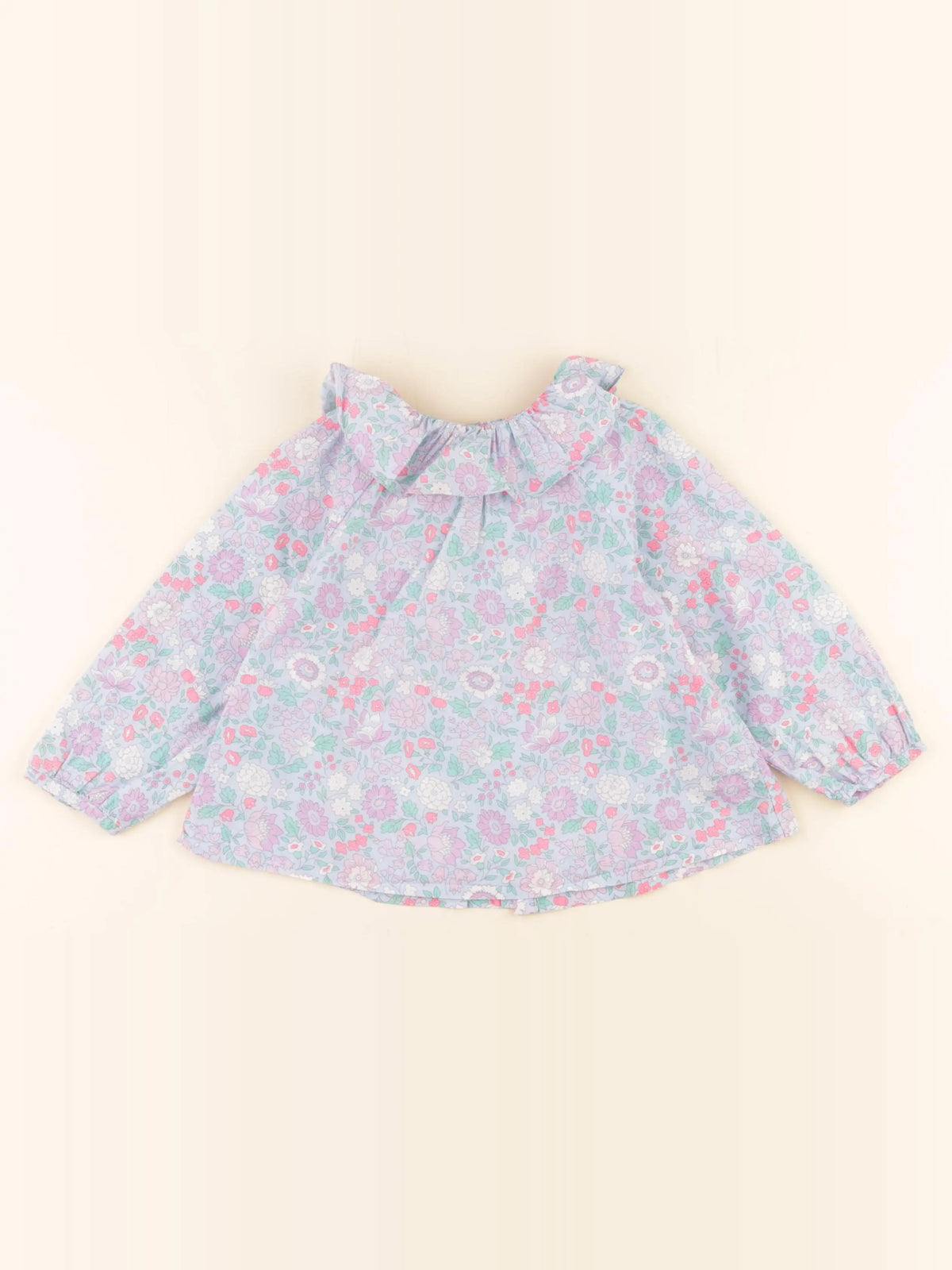 Jacadi - blouse liberty multicolore - 36 mois