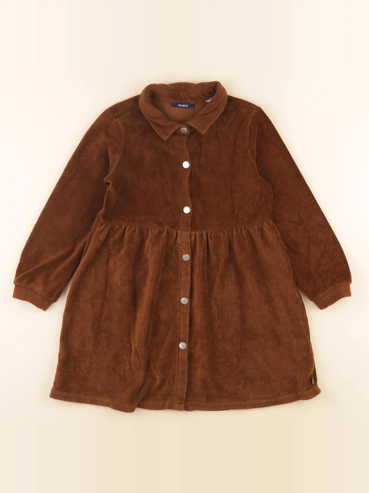 Okaidi - robe marron - 5 ans