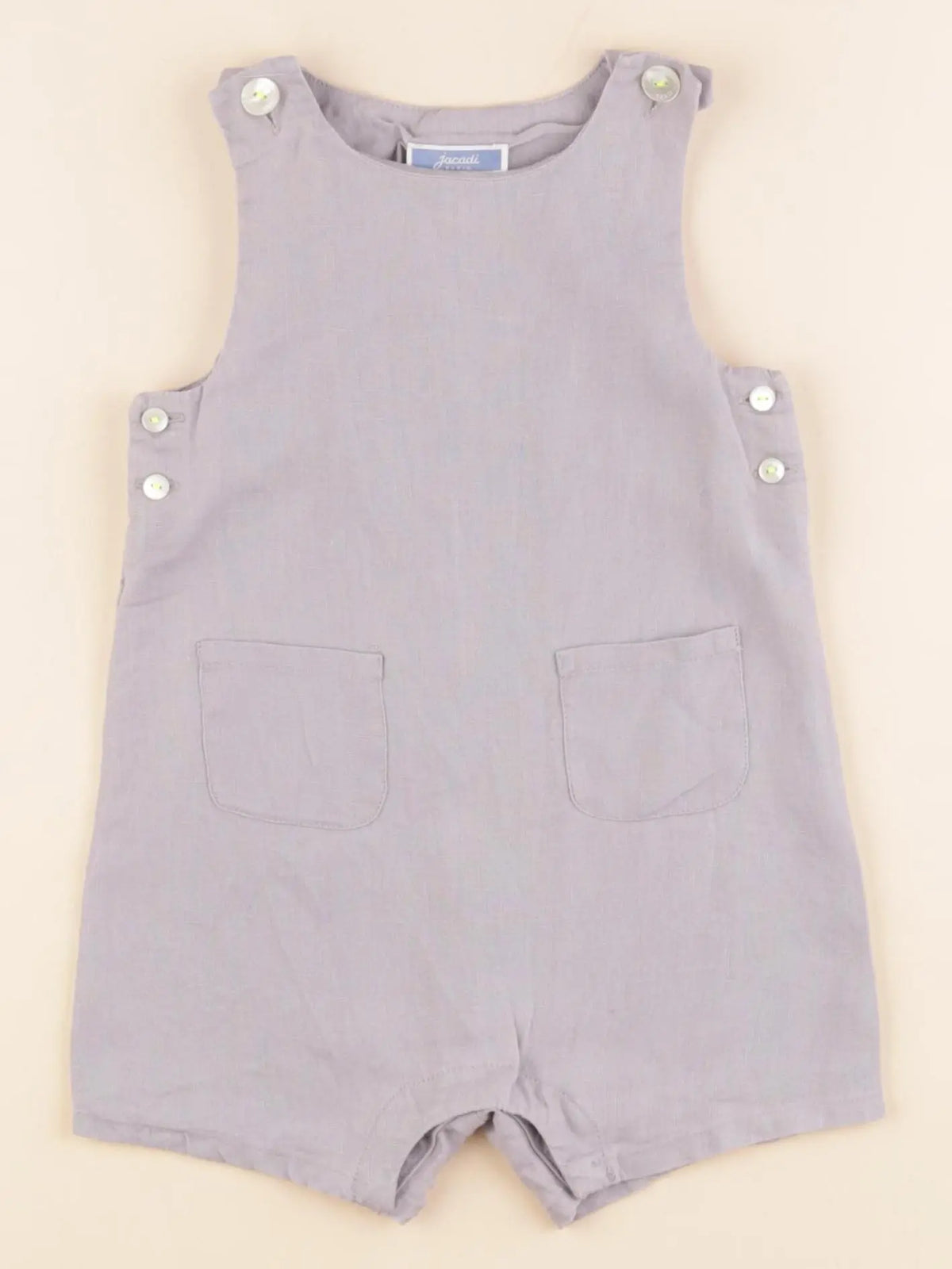 Jacadi - combinaison gris - 12 mois