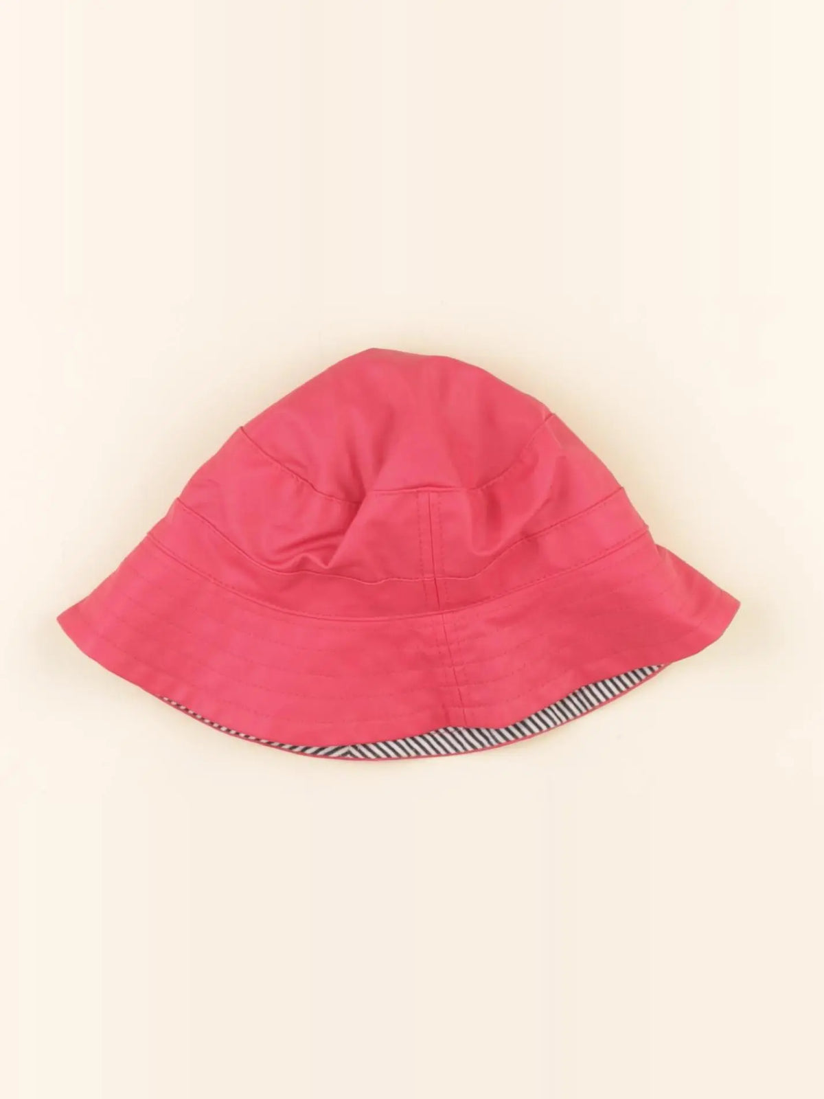 Petit Bateau - chapeau de pluie rose - 3/4 ans