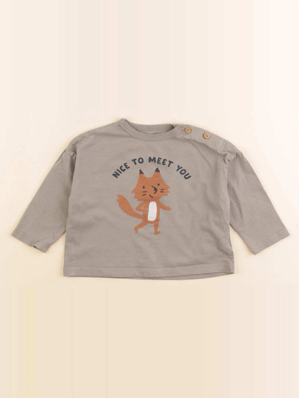 Boutchou - tee-shirt vert - 9 mois
